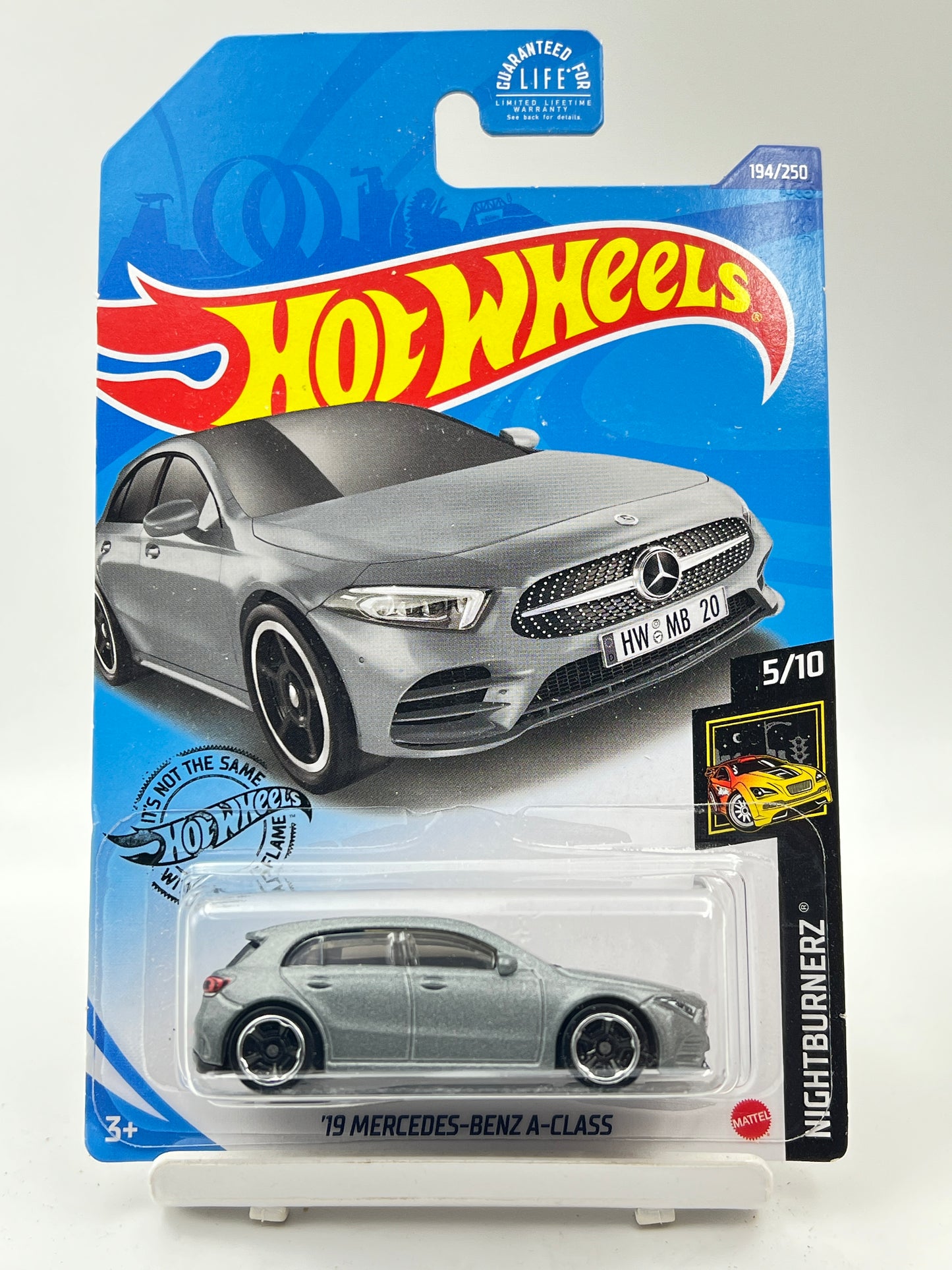 IMPORTED - HOT WHEELS - 19 MERCEDES BENZ A CLASS - GREY - 2E