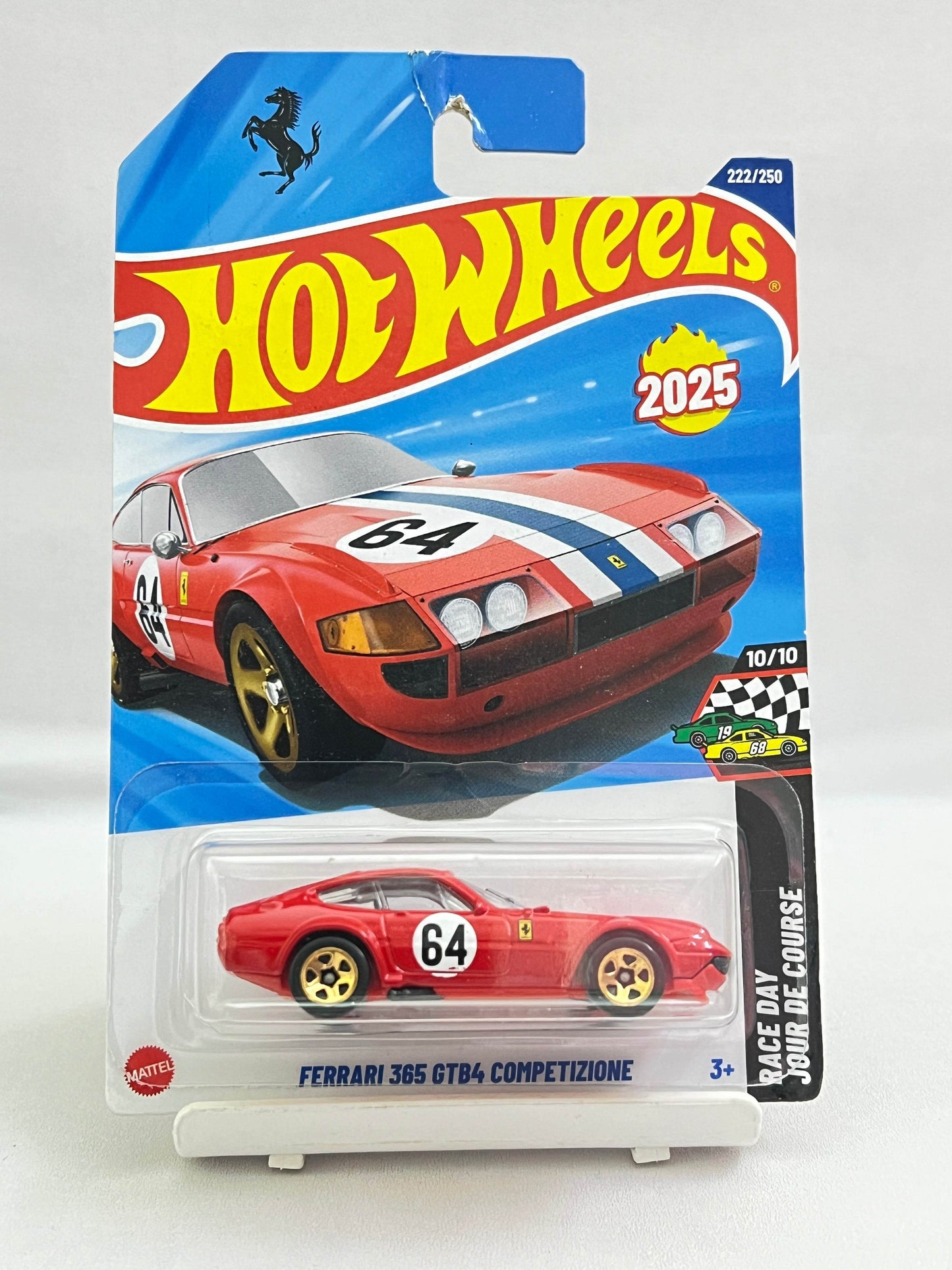 CREASED CARD - FERRARI 365 GTB4 COMPETIZIONE - 2C - Its Fun