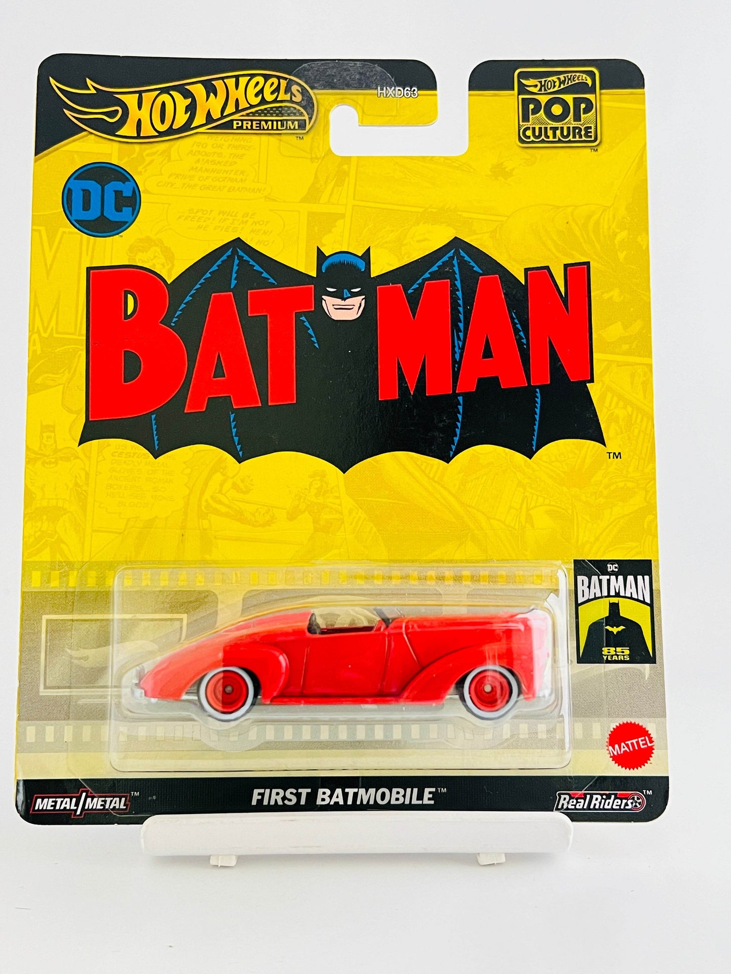 CREASE / BEND / BLISTER CRACK IN CARDS - PREMIUM - FIRST BATMOBILE - 4F - Its Fun