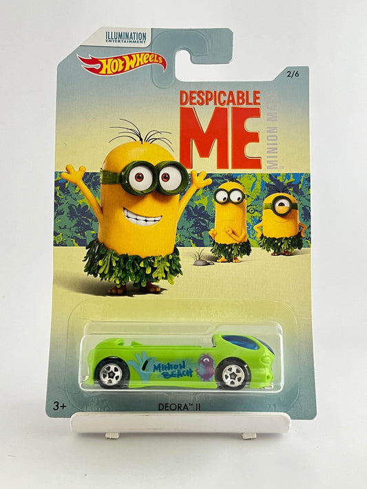 FEW MILD CREASED CARDS - DESPICABLE ME - MINIONS SET OF 6 CARS - Its Fun