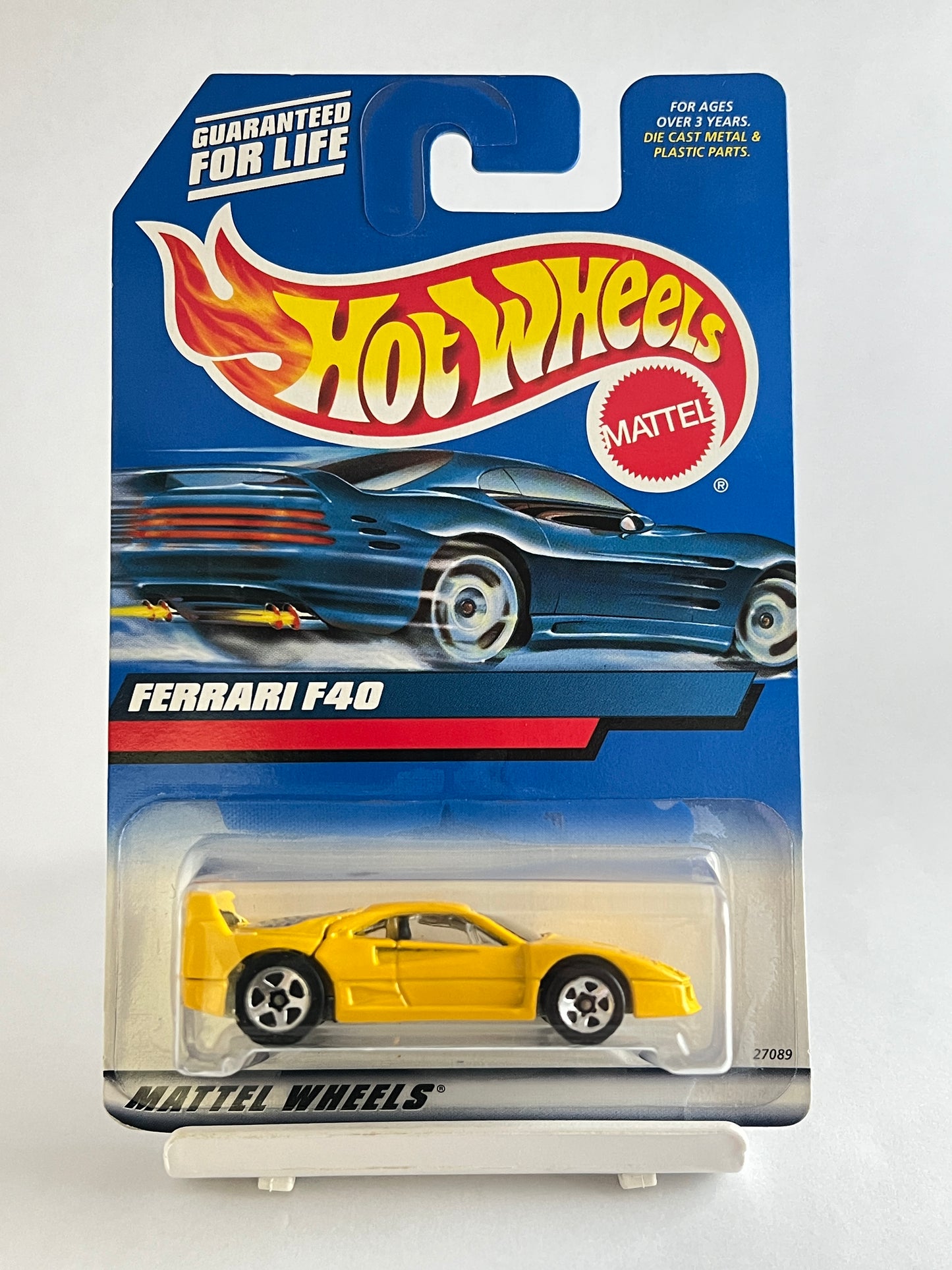 FERRARI F40 - YELLOW - ZX2 - Its Fun- Hot wheels - matchbox - diecast