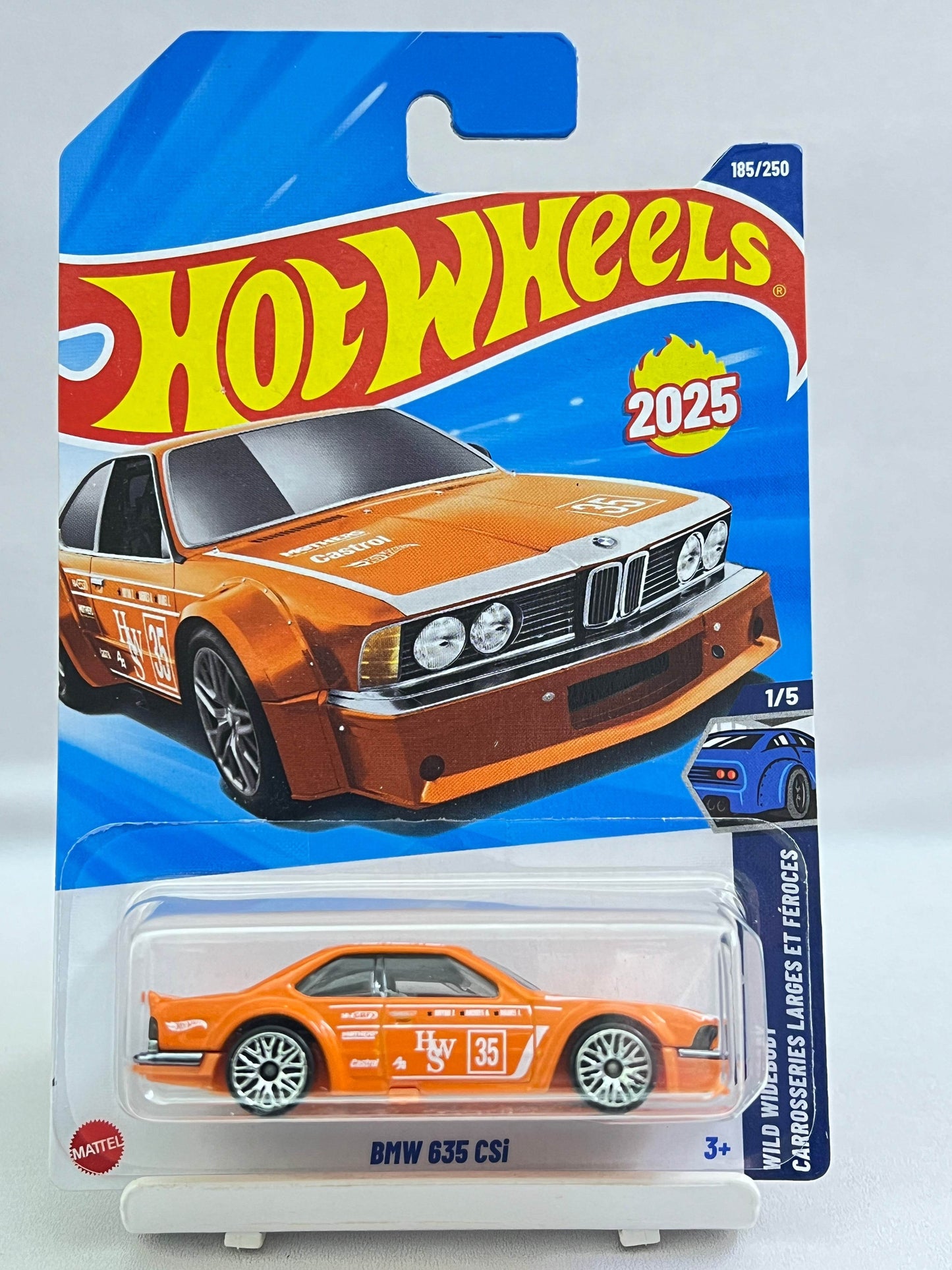 HOT WHEELS - BMW 635 CSI - ORANGE - 6B - Its Fun