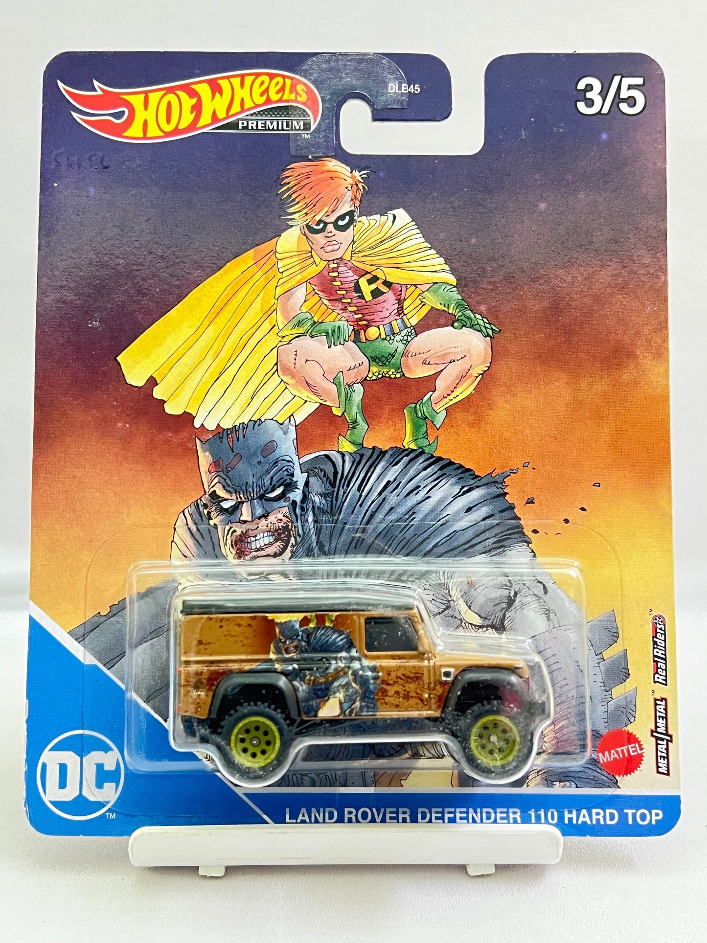 MILD CREASE - HOT WHEELS PREMIUM - LAND ROVER DEFENDER 110 HARD TOP - 4C - Its Fun