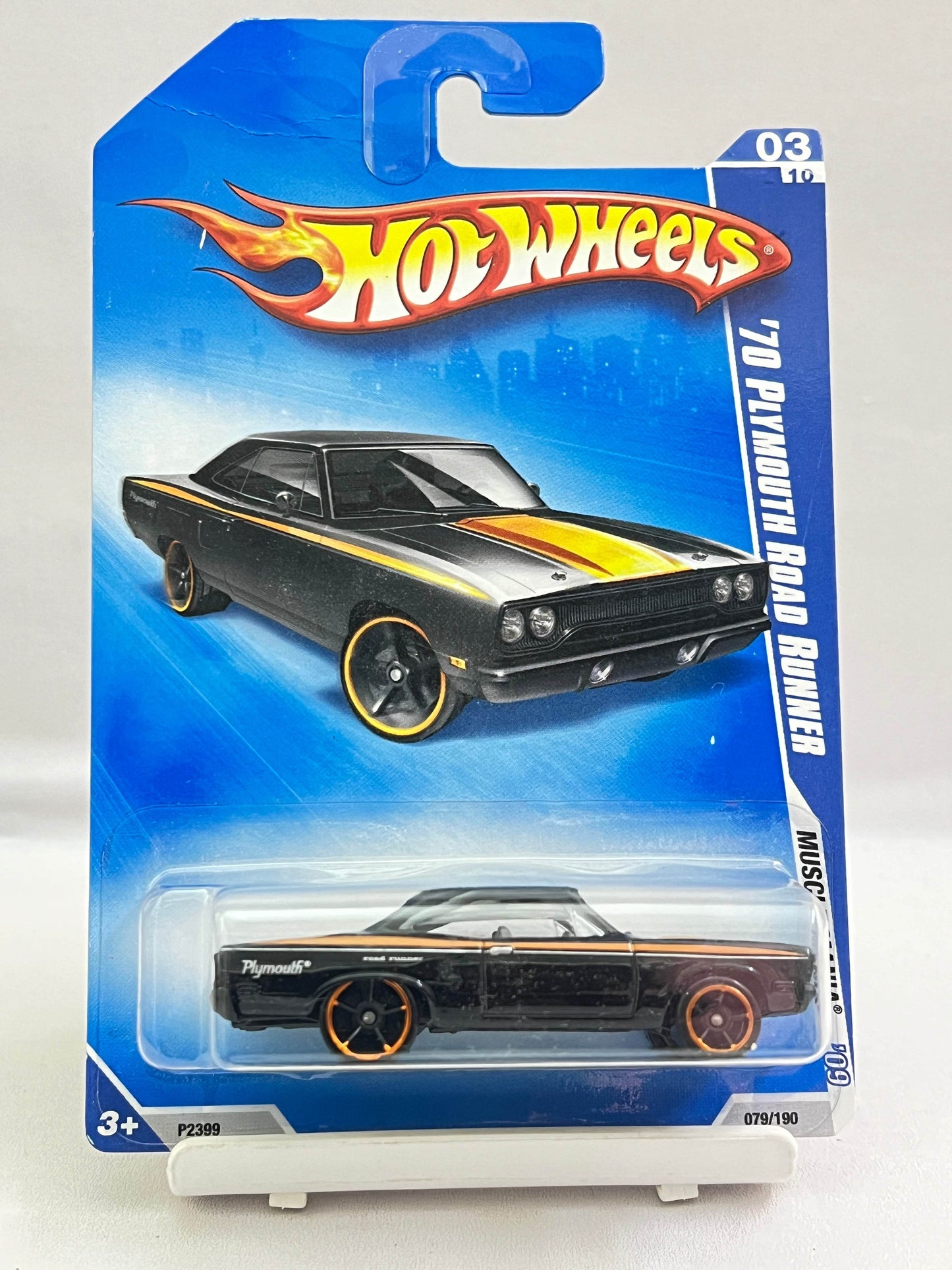 CREASED CARD - HOT WHEELS - 70 PLYMOUTH ROAD RUNNER - 6C - Its Fun