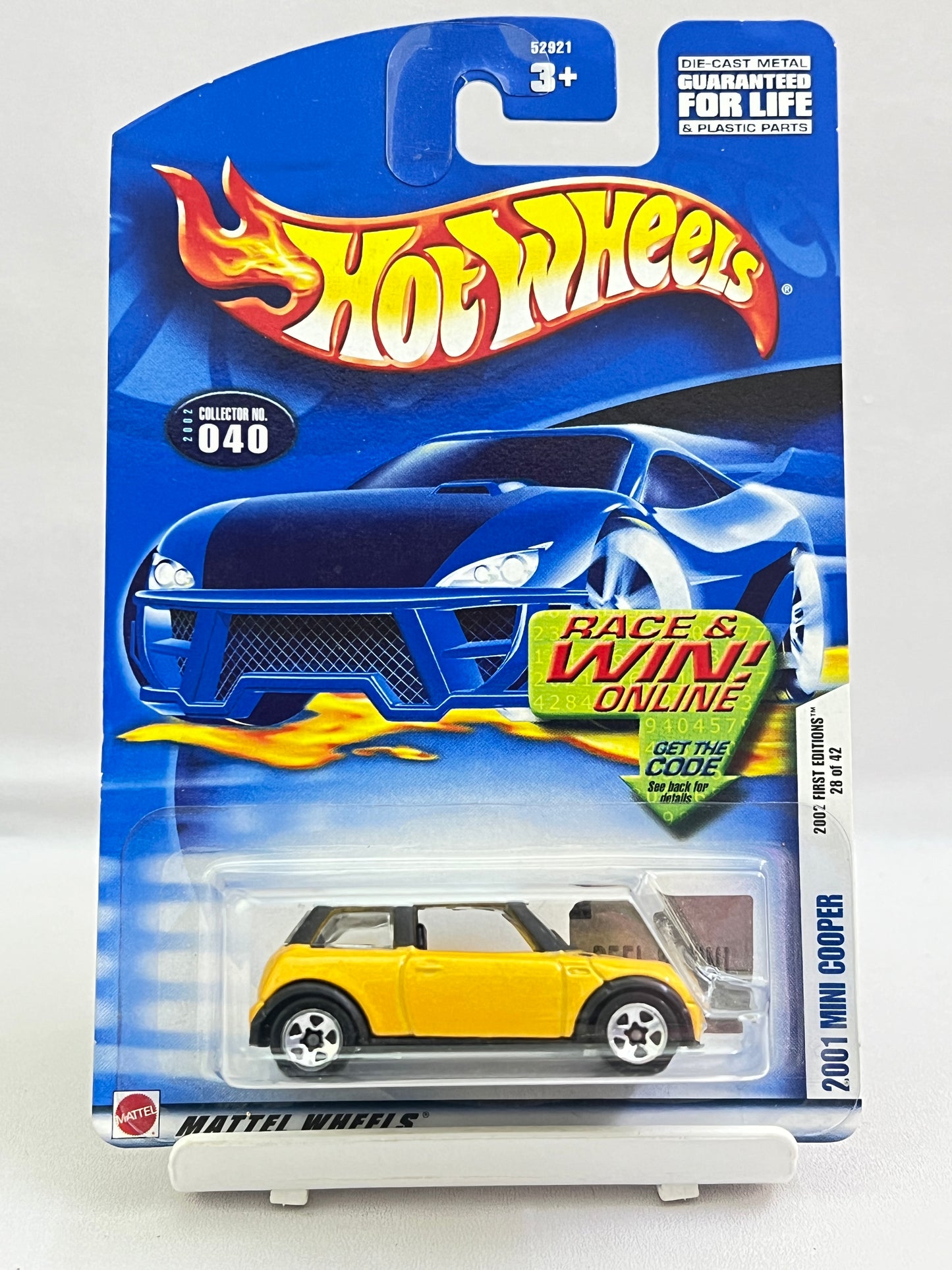 HOT WHEELS - 2001 MINI COOPER - FULL METAL - RARE - 6C