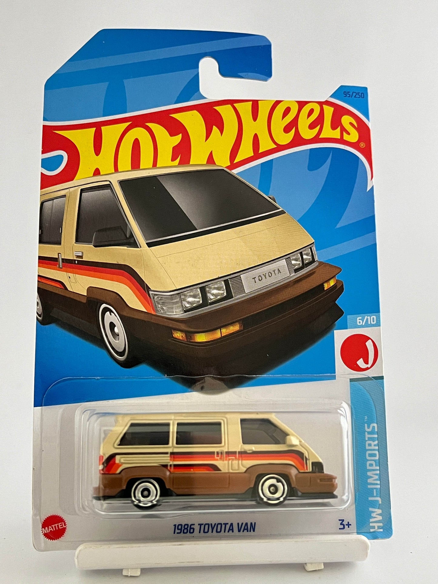 CREASED CARD - 1986 TOYOTA VAN - 2B - Its Fun