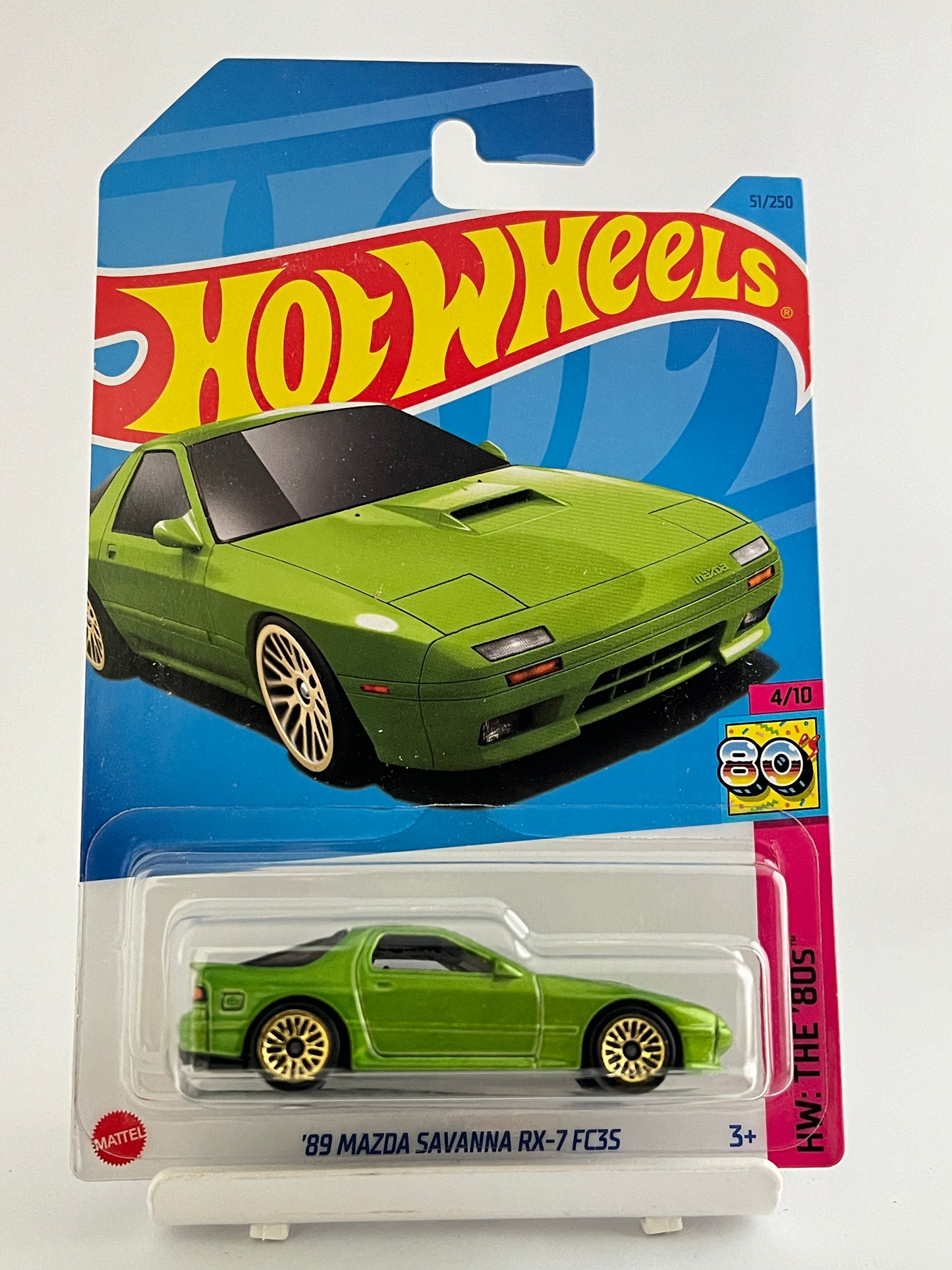 89 MAZDA SAVANNA RX-7 FC35 - 5B - Its Fun- Hot wheels - matchbox - diecast