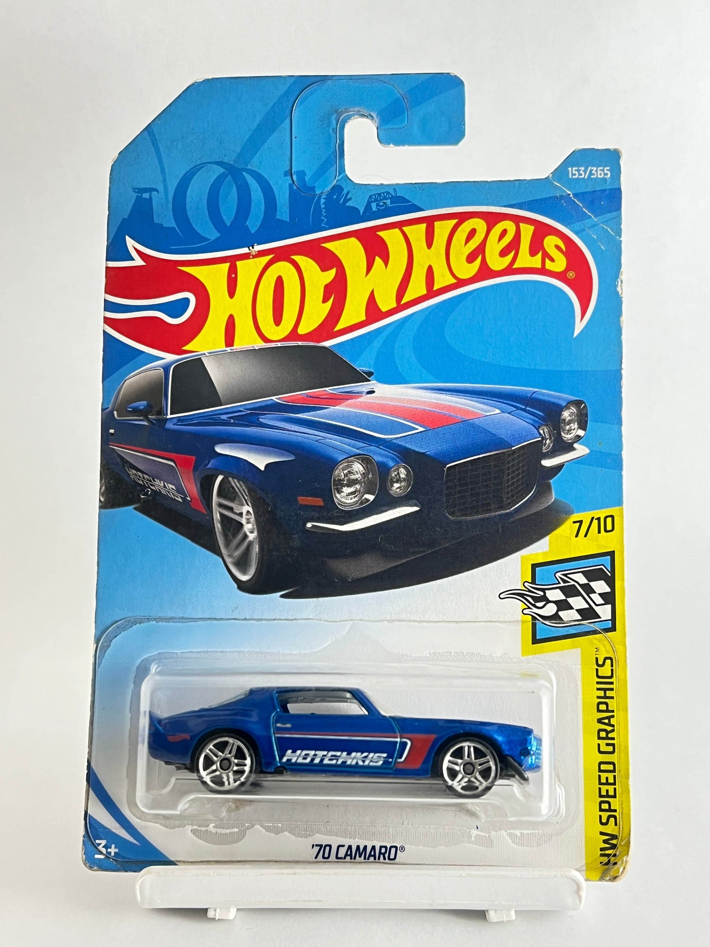 70 CAMARO - HOTCHKIS - BLUE - 1A (CARD CONDITION AS IN PIC) - Its Fun