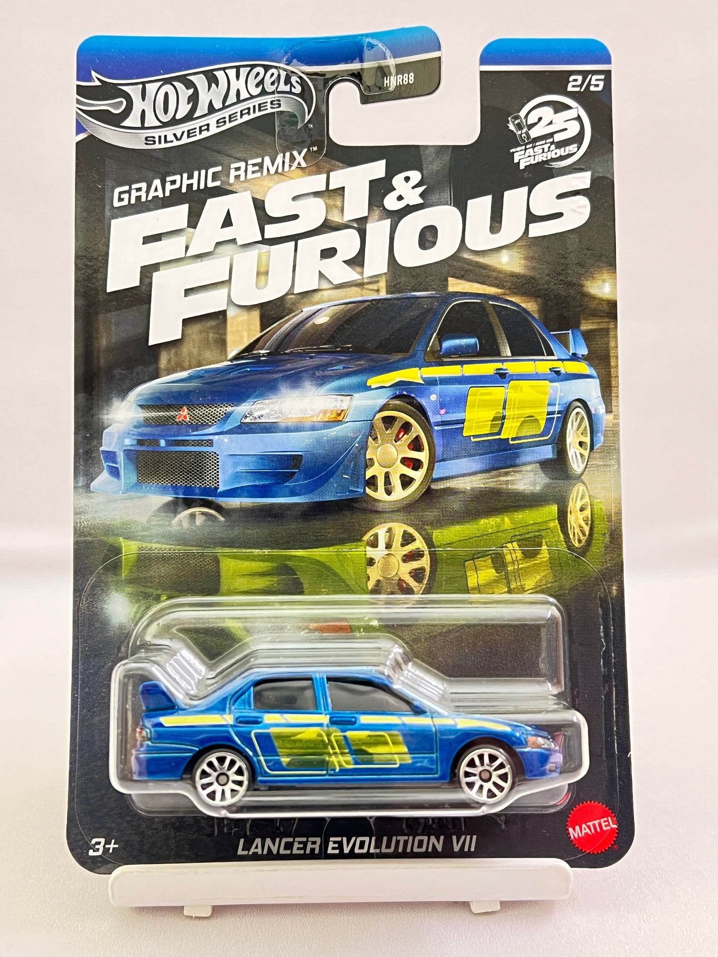 HOT WHEELS - FAST AND FURIOUS - GRAPHIC REMIX - LANCER EVOLUTION VII - 4D - Its Fun