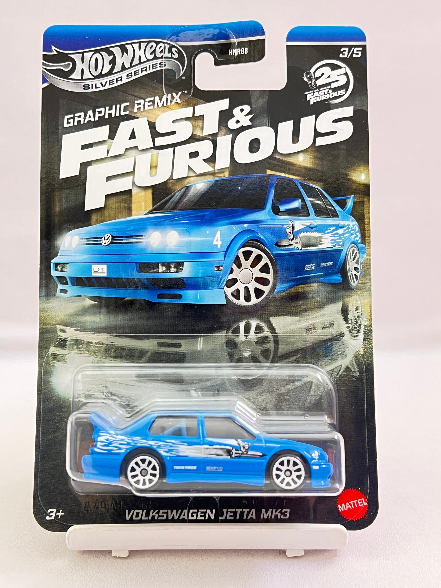 HOT WHEELS - FAST AND FURIOUS - GRAPHIC REMIX - VOLKSWAGEN JETTA MK3 - 4D