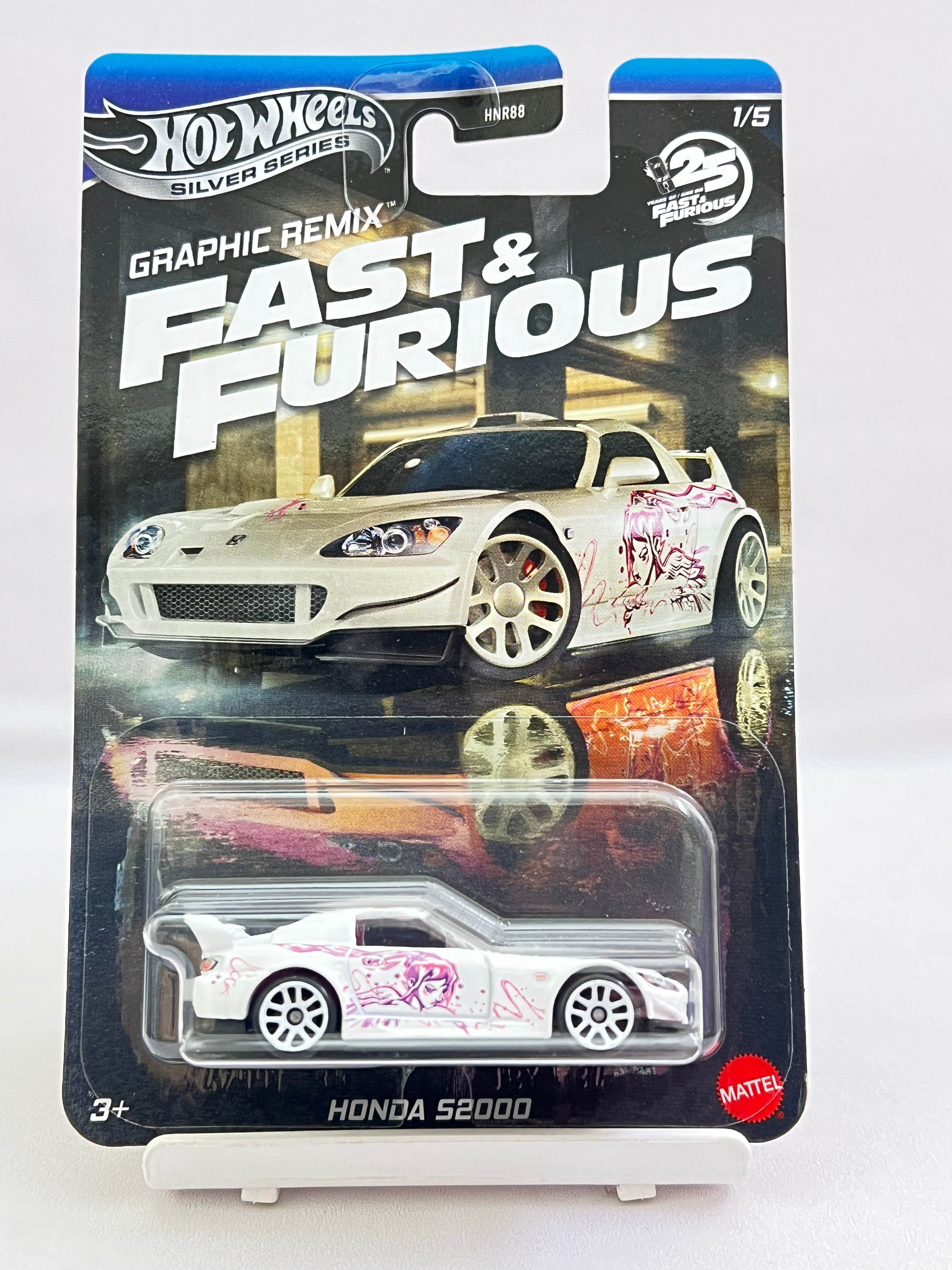 HOT WHEELS - FAST AND FURIOUS - GRAPHIC REMIX - HONDA S2000 - 4D