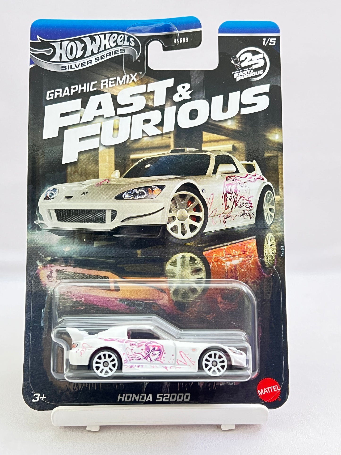 HOT WHEELS - FAST AND FURIOUS - GRAPHIC REMIX - HONDA S2000 - 4D