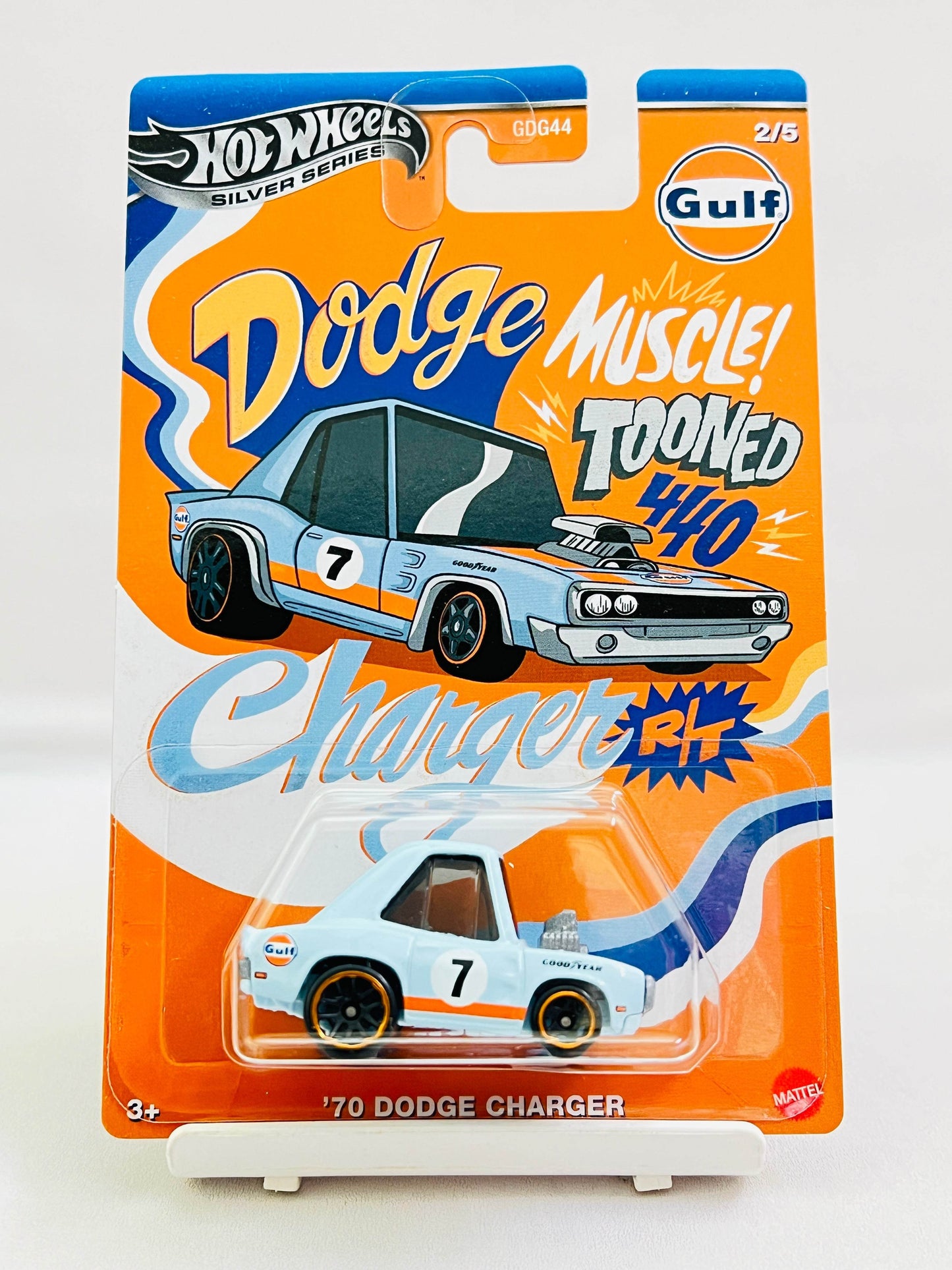 HOT WHEELS - TOONED GULF - 70 DODGE CHARGER - 4B - Its Fun