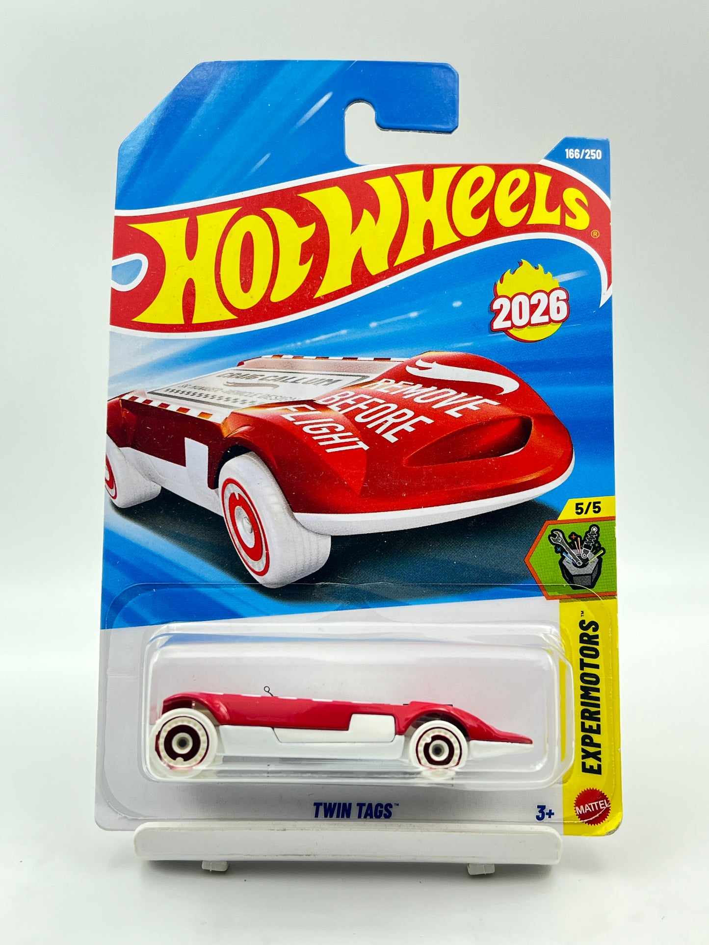 HOT WHEELS - TWIN TAGS - KEYCHAIN HOLDER - FULL METAL - ZX1