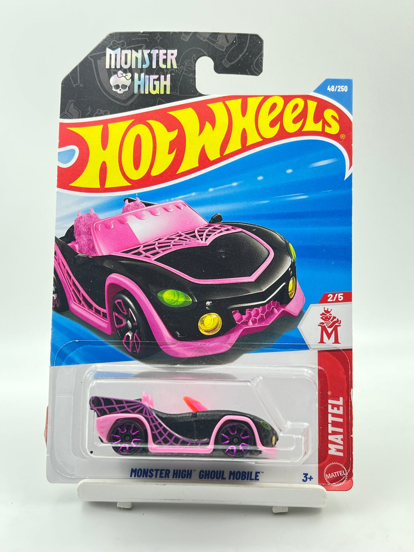 HOT WHEELS - MONSTER HIGH GHOUL MOBILE - 6A