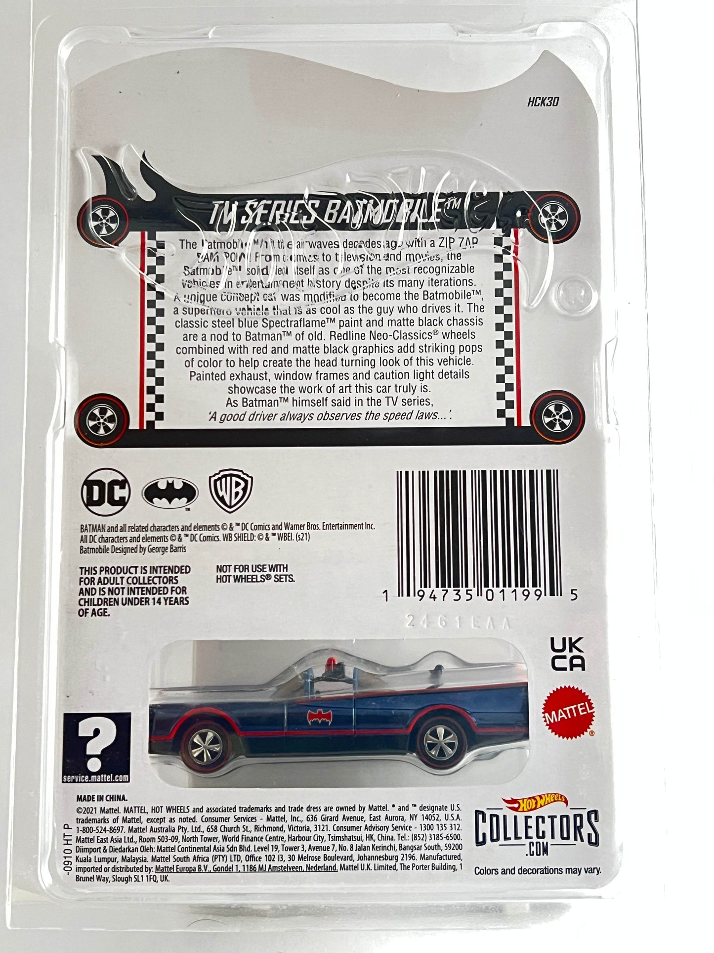 RLC (RED LINE CLUB) - TV SERIES BATMOBILE - Its Fun