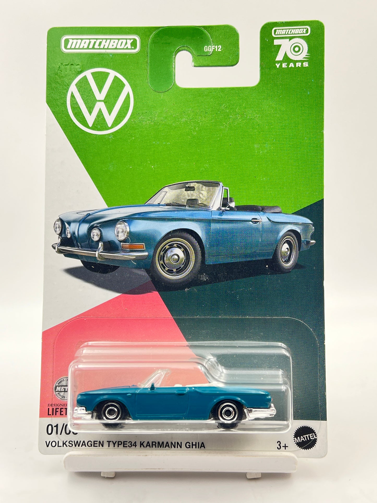 MATCHBOX - VOLKSWAGEN TYPE34 KARMANN GHIA - 2A