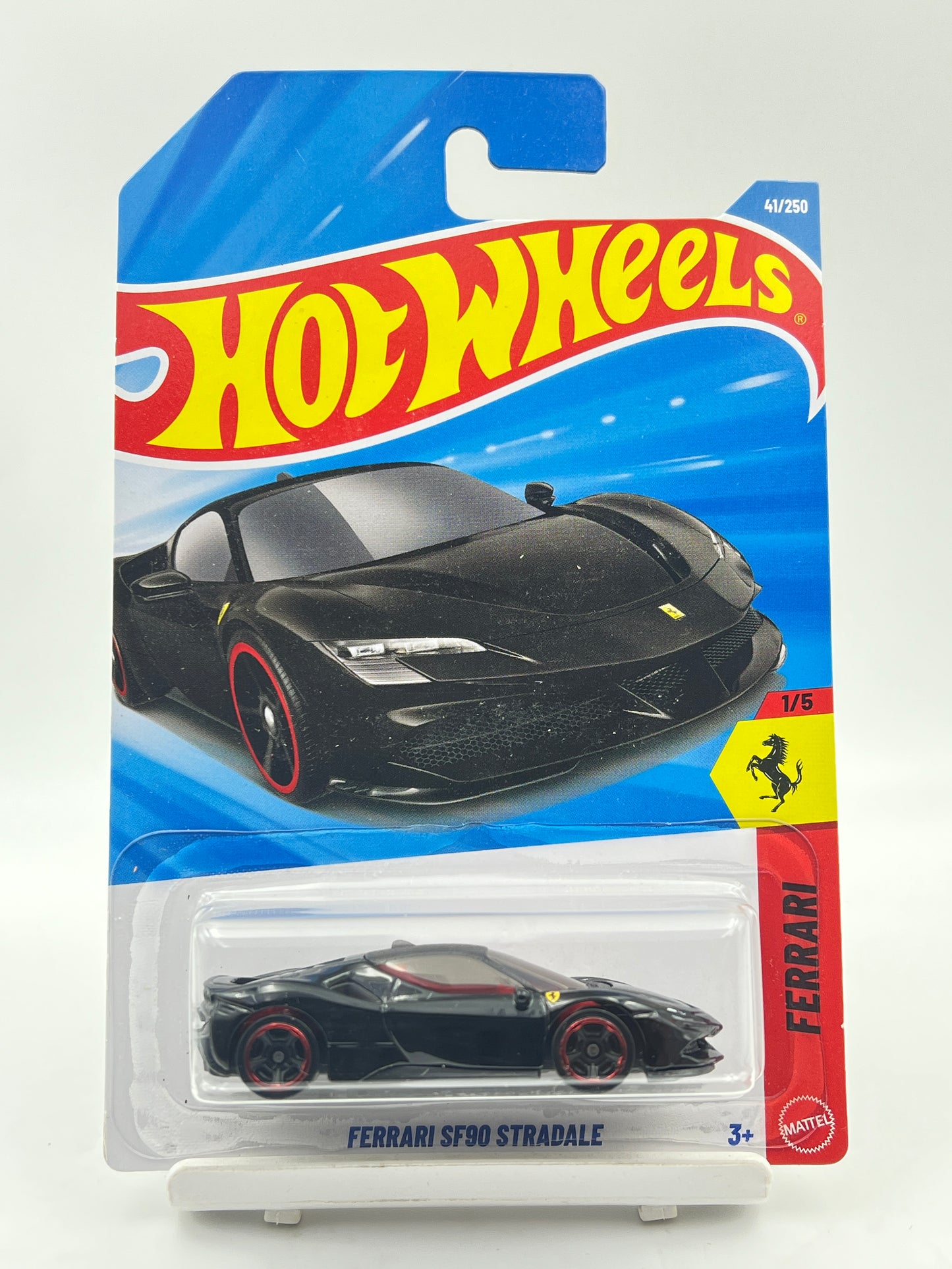 HOT WHEELS - FERRARI SF90 STRADALE - BLACK - 2A