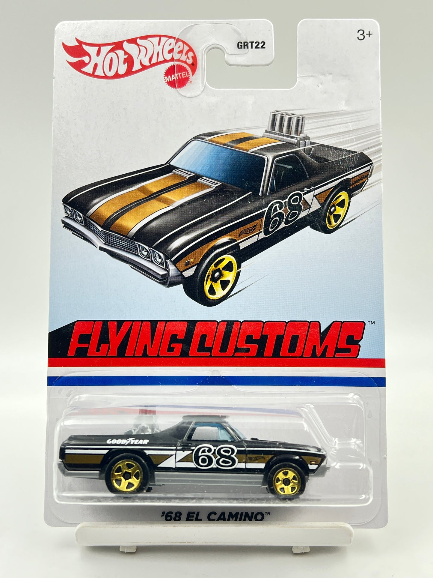 IMPORTED - HOT WHEELS - FLYING CUSTOMS - 68 EL CAMINO - 6C