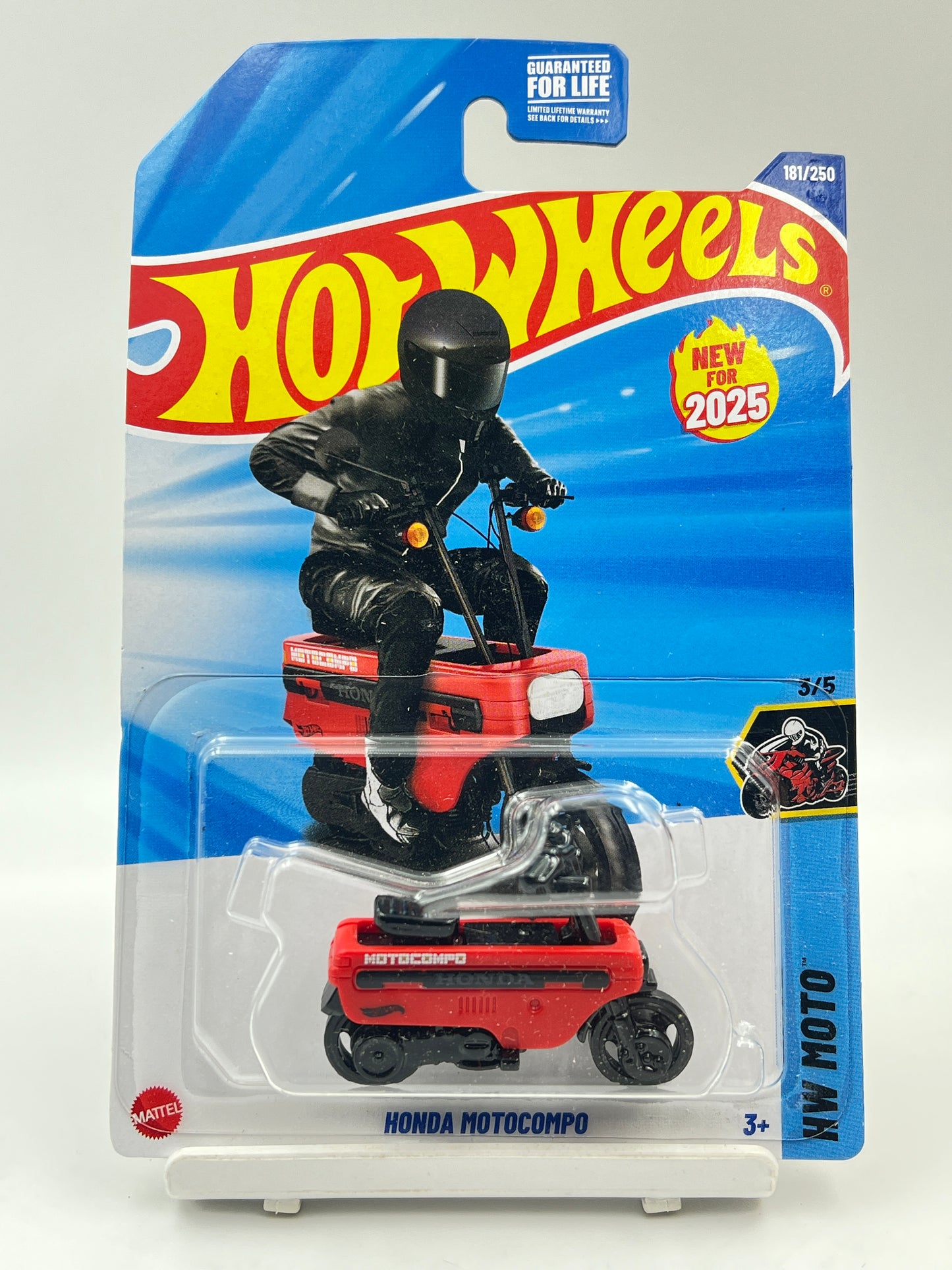 IMPORTED - HOT WHEELS - HONDA MOTOCOMPO - RED - 6B