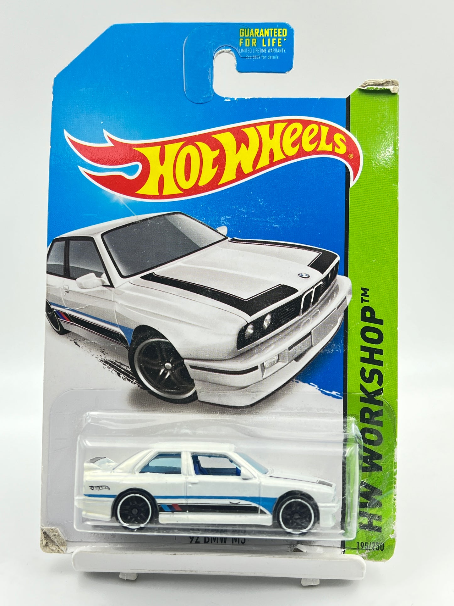 CARD DAMAGED - IMPORTED - HOT WHEELS - 92 BMW M3 - 6A
