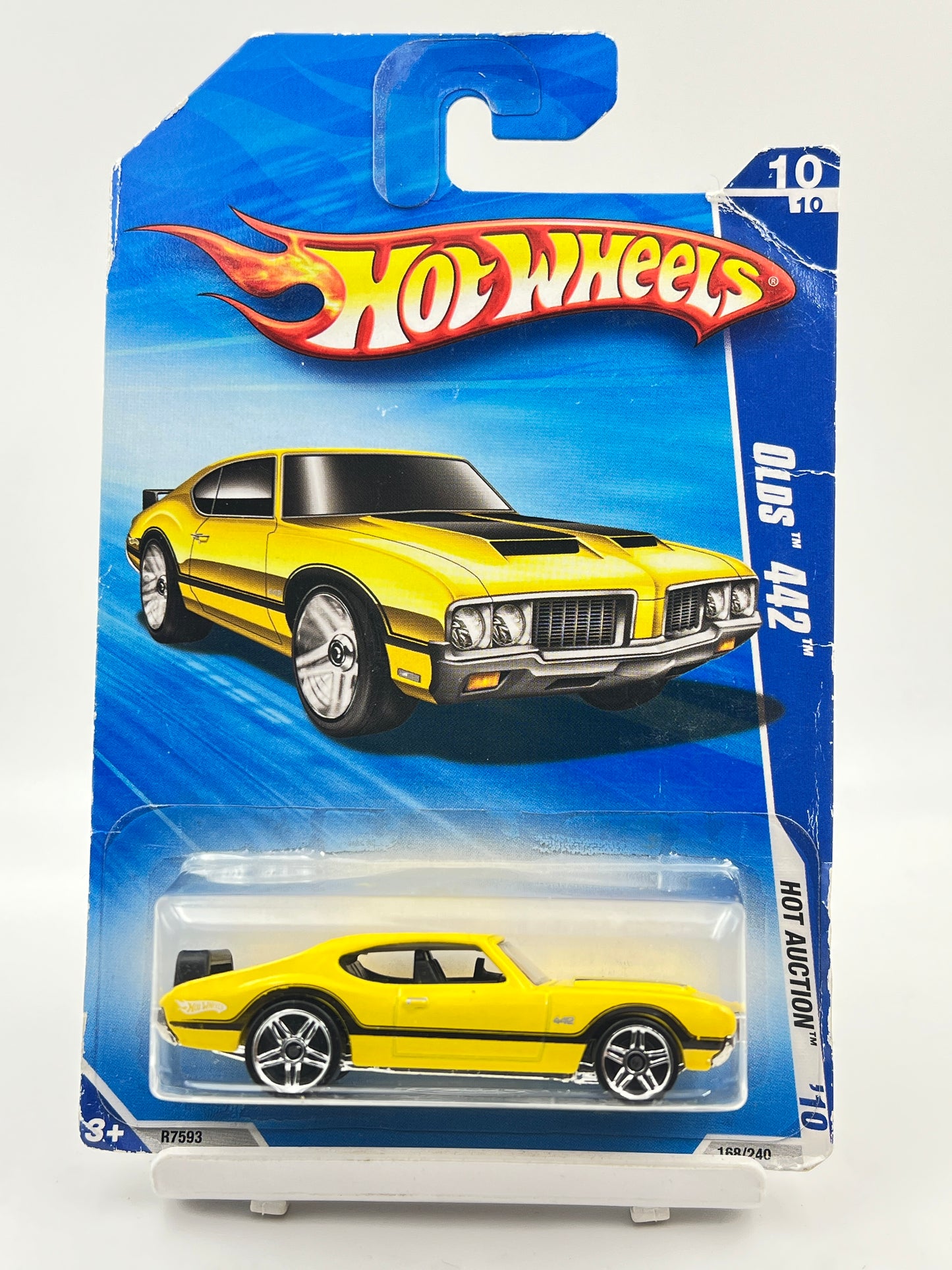 ( CARD AS IN PIC ) - IMPORTED - HOT WHEELS - OLDS 442 - 6A