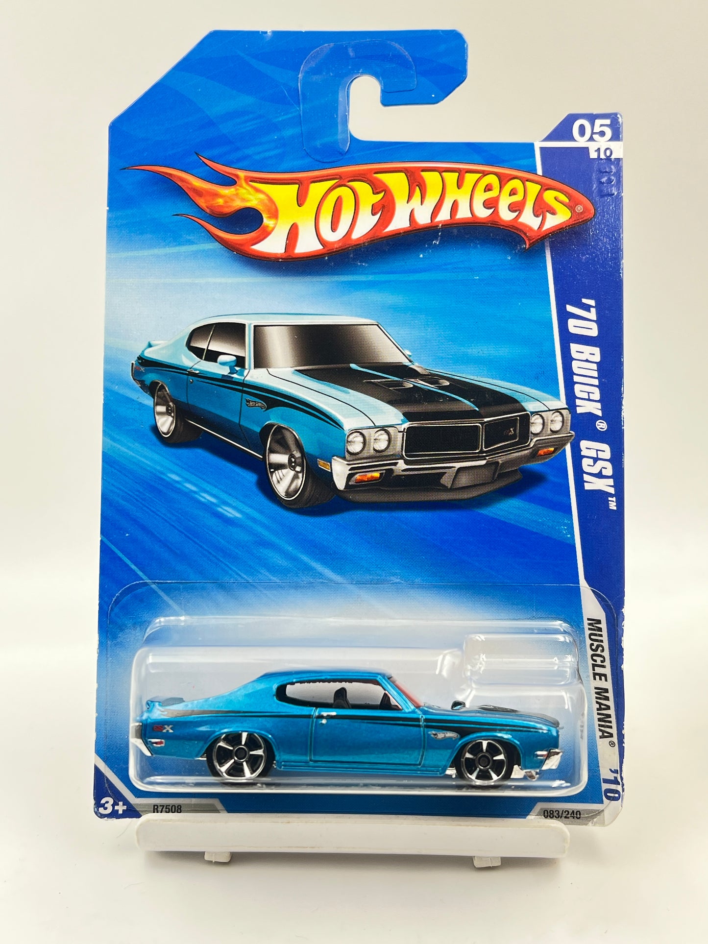IMPORTED - HOT WHEELS - 70 BUICK GSX - BLUE - 7A