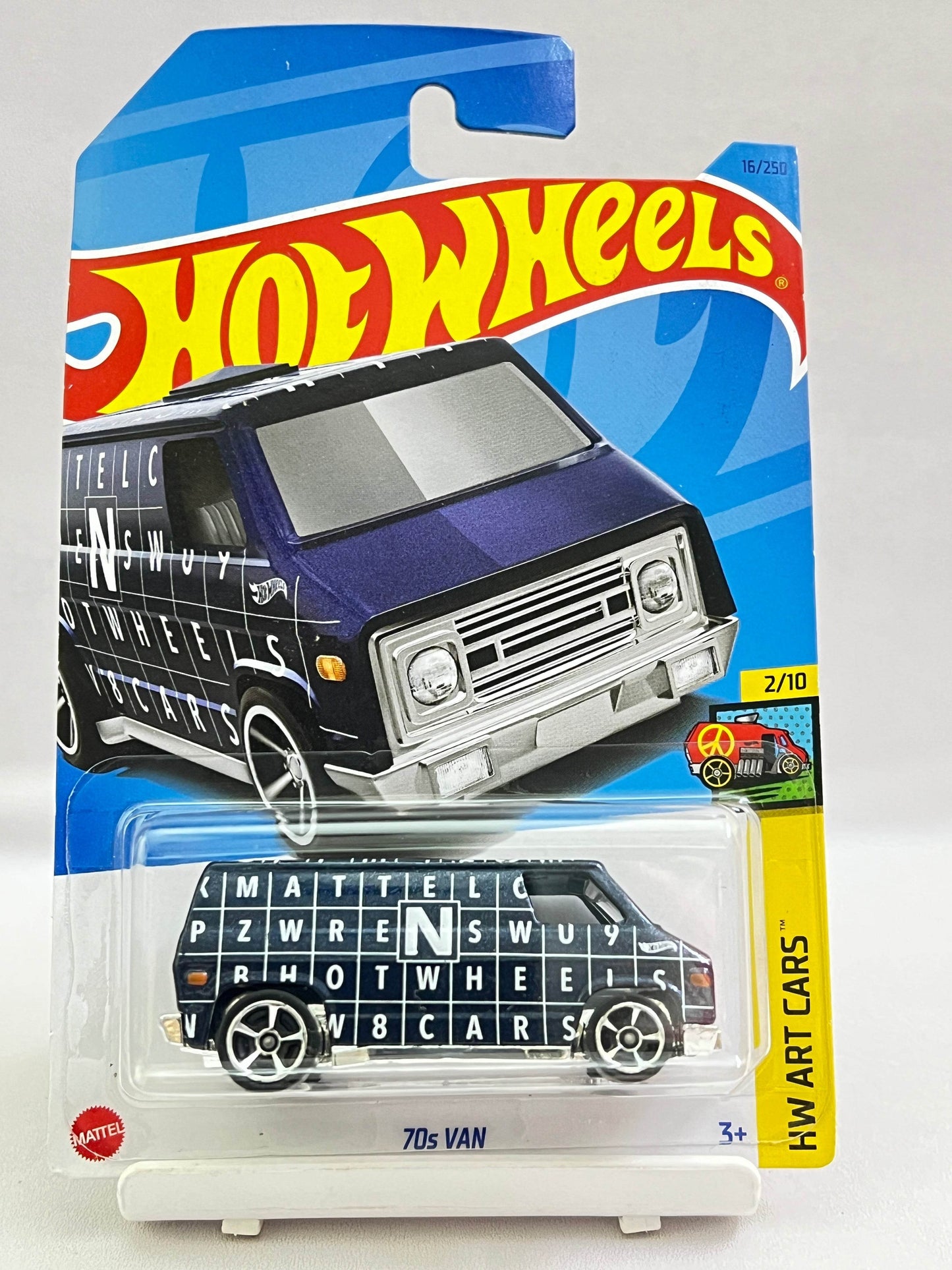 HOT WHEELS - 70S VAN - DARK BLUE - 6A - Its Fun