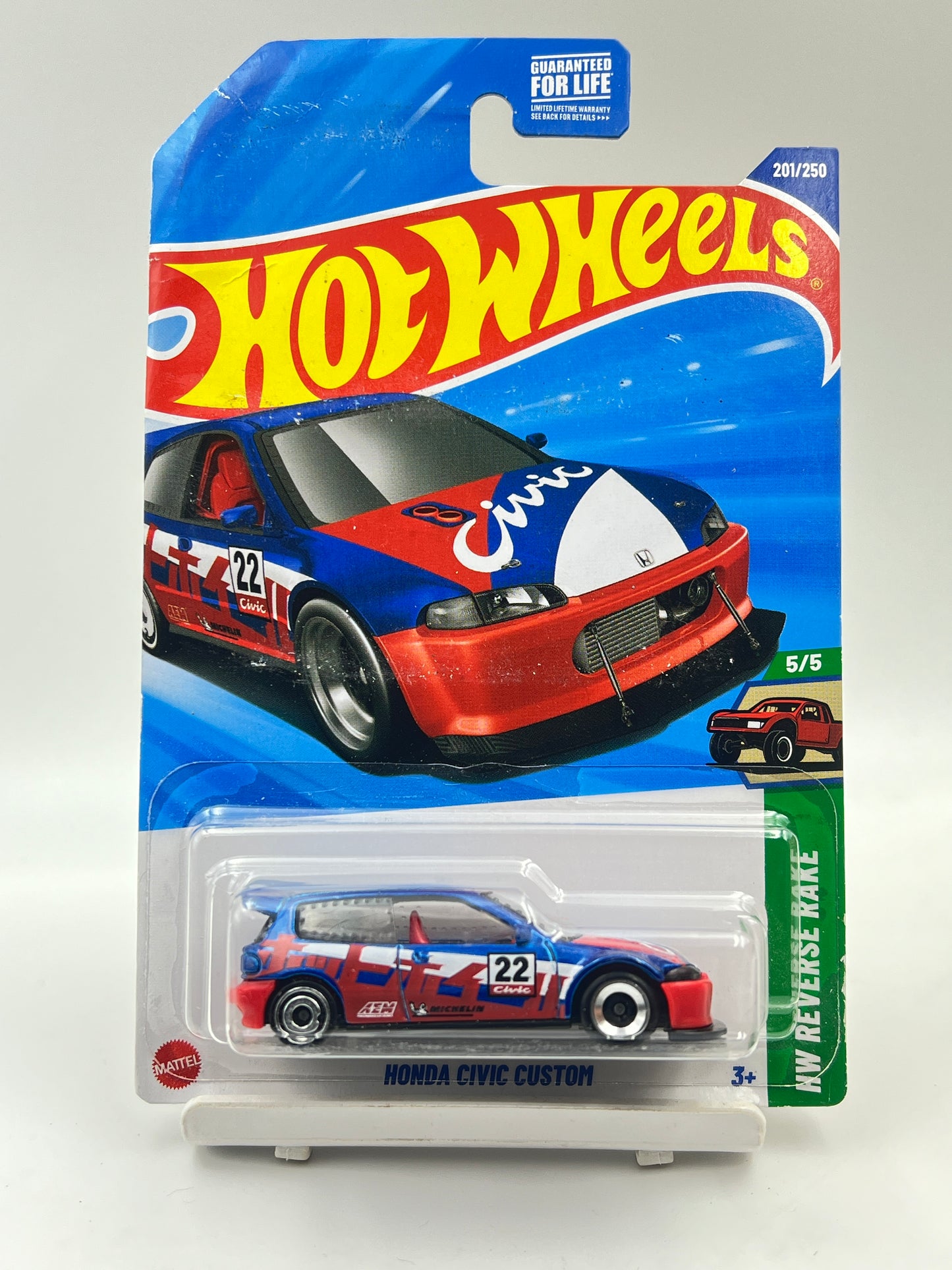 BLISTER CRACK - IMPORTED - HOT WHEELS - HONDA CIVIC CUSTOM - 2B