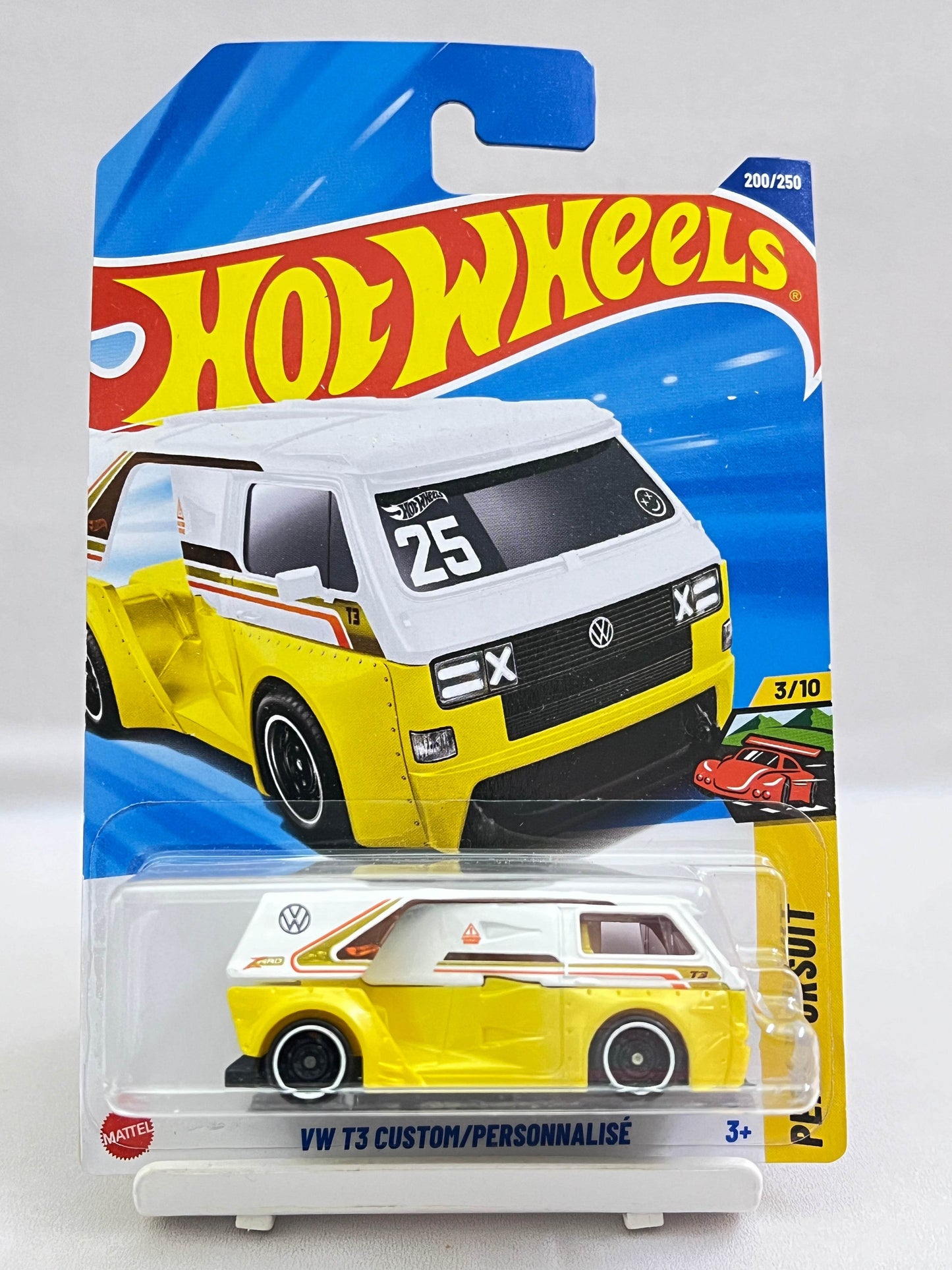 HOT WHEELS - VW T3 CUSTOM - YELLOW - 1A - Its Fun