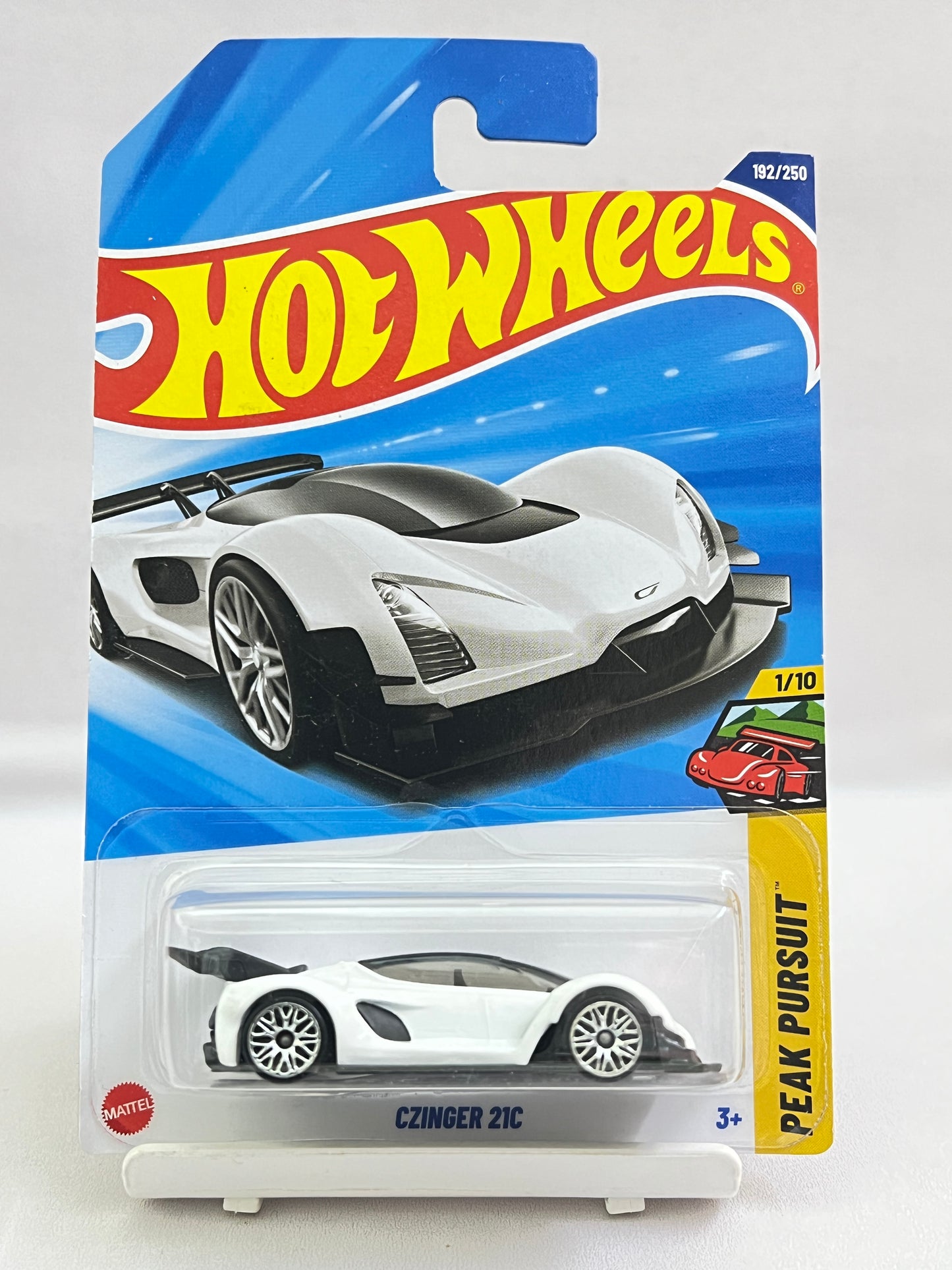 HOT WHEELS - CZINGER 21C - WHITE - 1A