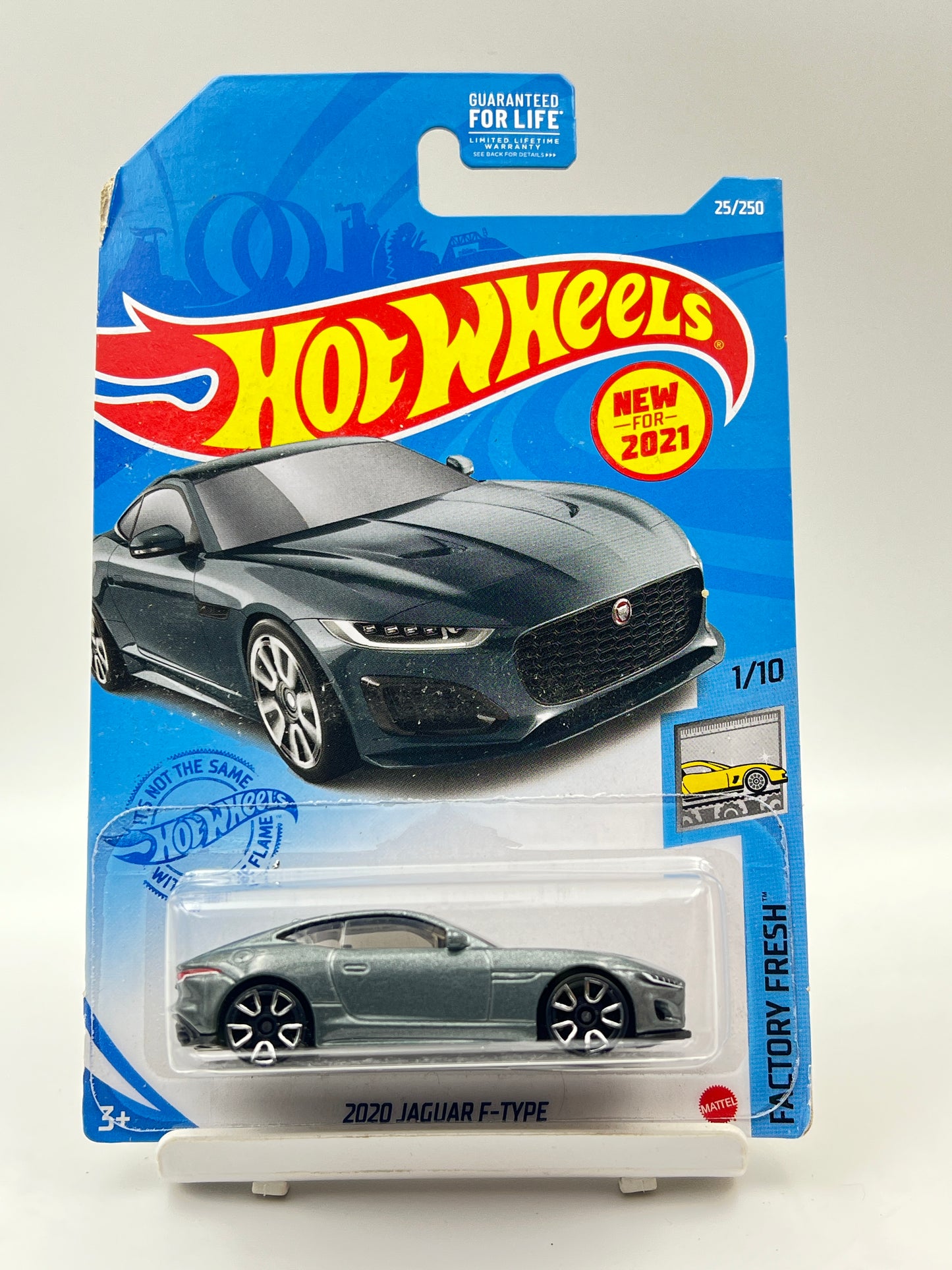 IMPORTED - HOT WHEELS - 2020 JAGUAR F-TYPE - GREY - 3C