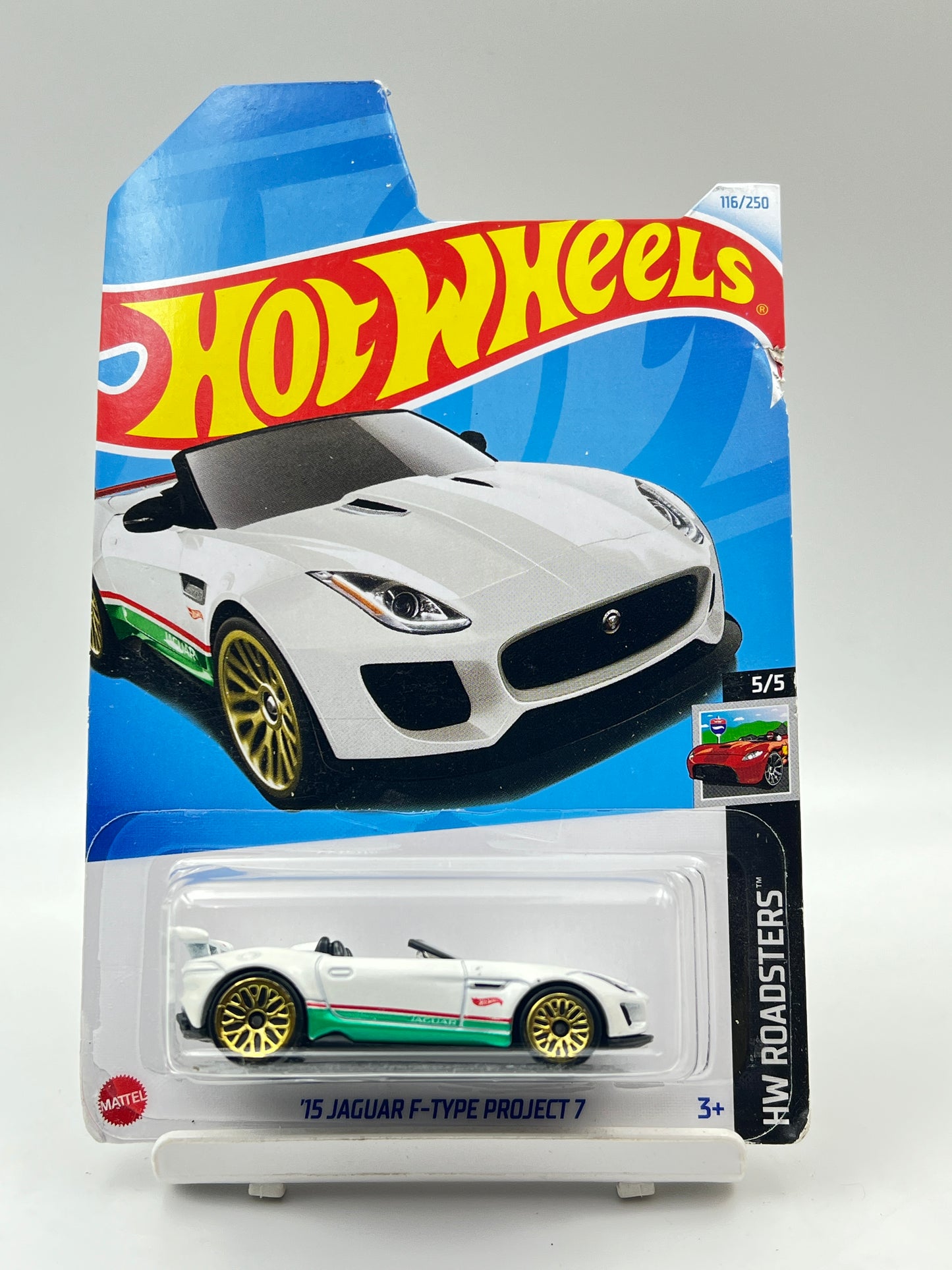 DAMAGED CARD - 15 JAGUAR F-TYPE PROJECT 7 - 3A
