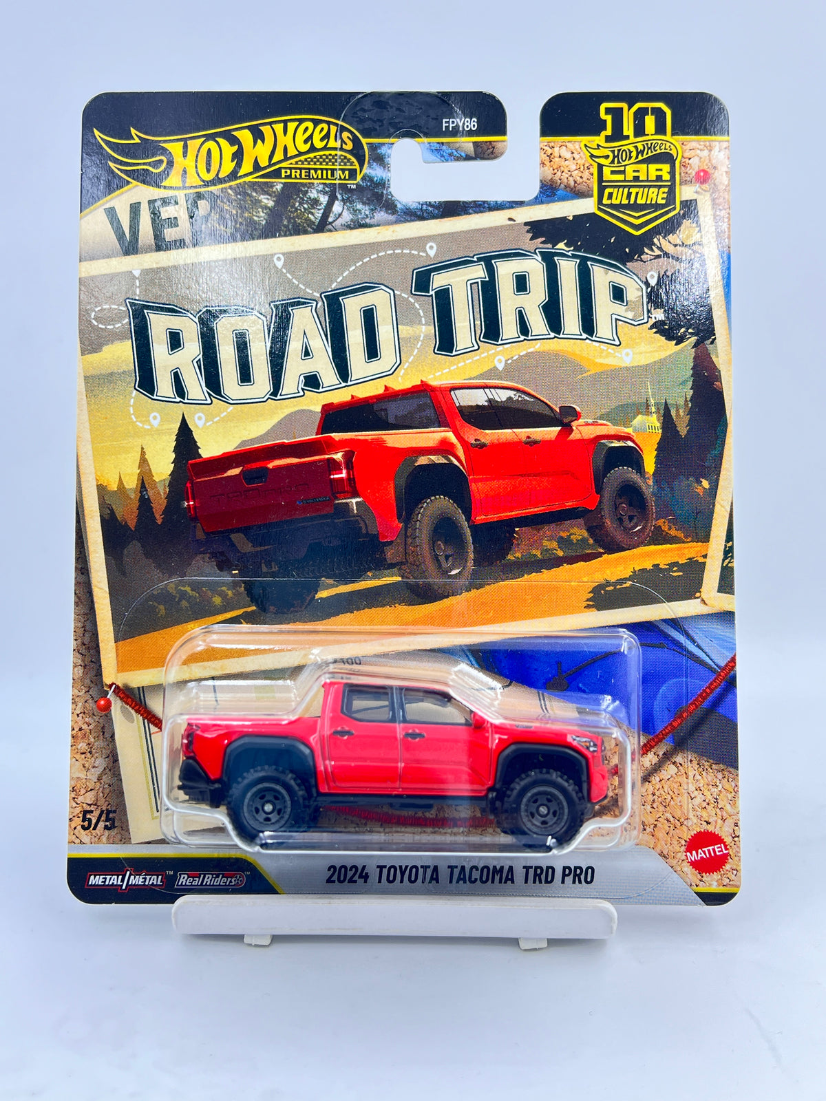HOT WHEELS - PREMIUM - ROAD TRIP - 2024 TOYOTA TACOMA TRD PRO - 5B