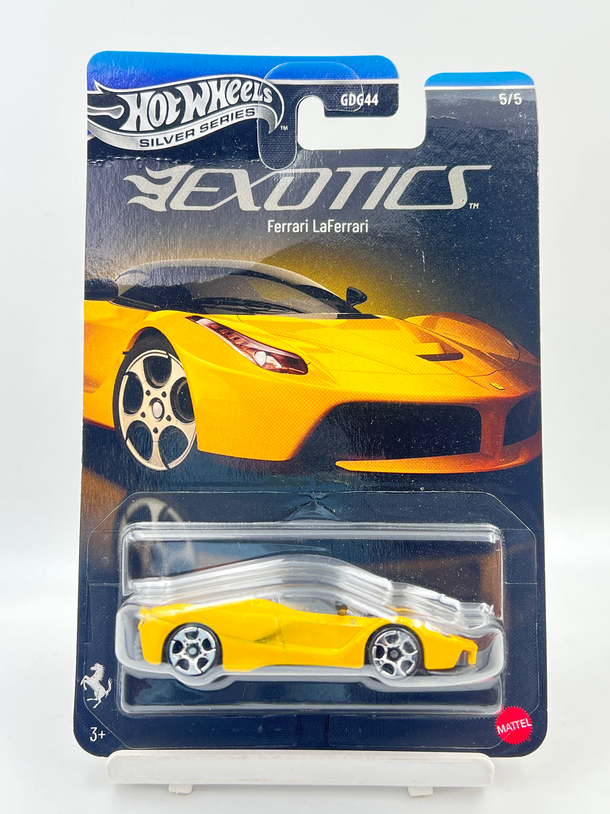 CREASED - HOT WHEELS - EXOTICS - FULL METAL - FERRARI LAFERRARI - ZX2