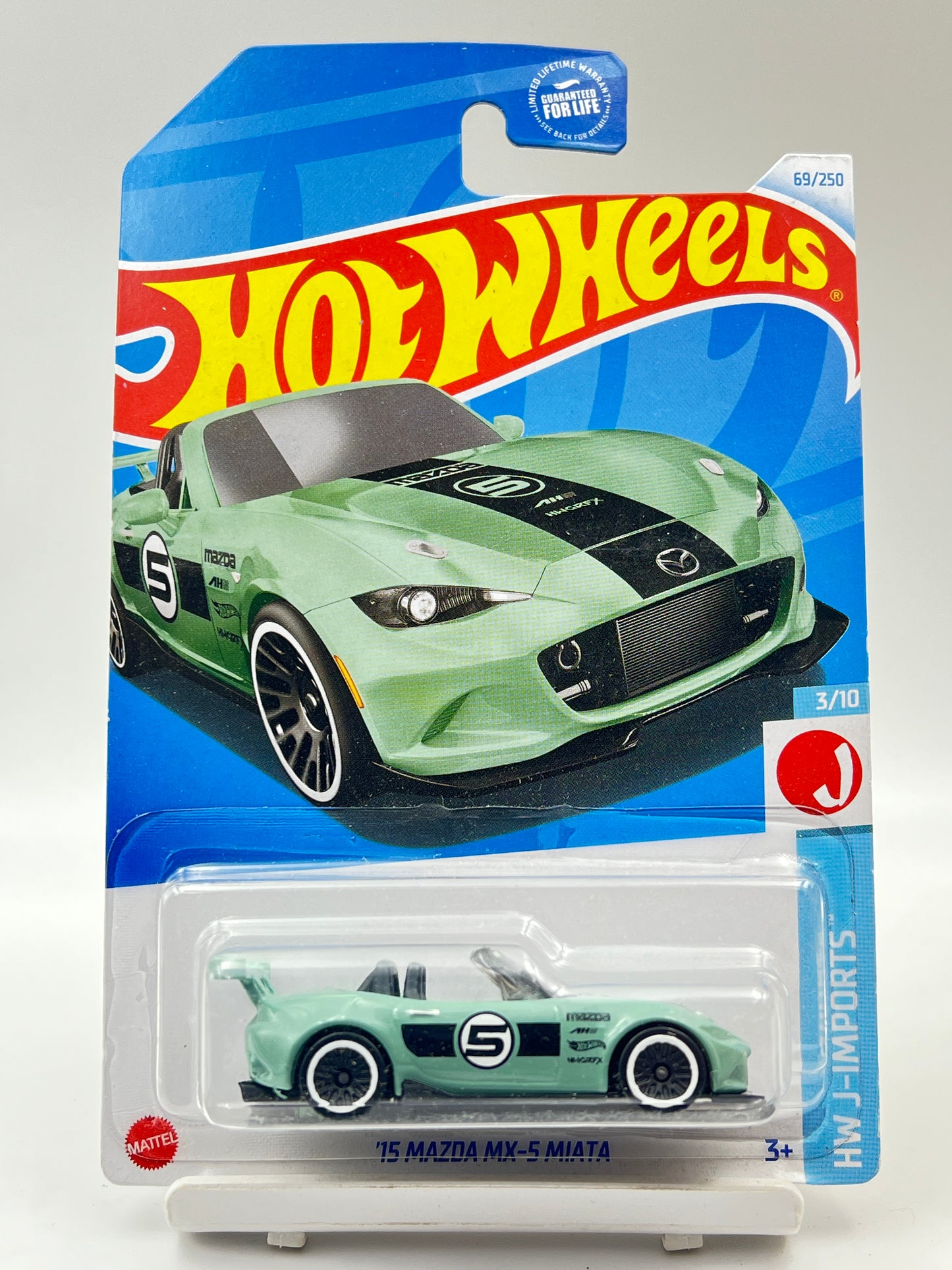IMPORTED - HOT WHEELS - 15 MAZDA MX-5 MIATE - GREEN - 6D