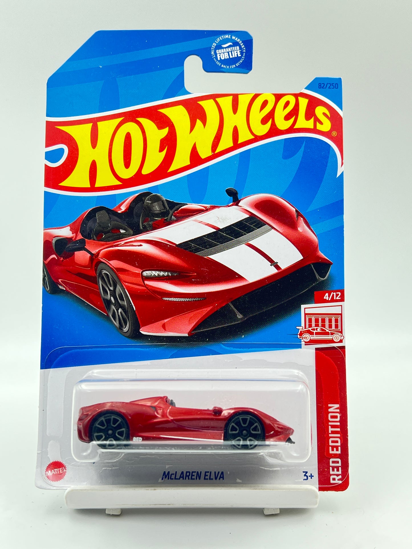 RED EDITION - TARGET EXCLUSIVE - IMPORTED - HOT WHEELS - MCLAREN ELVA - 2G