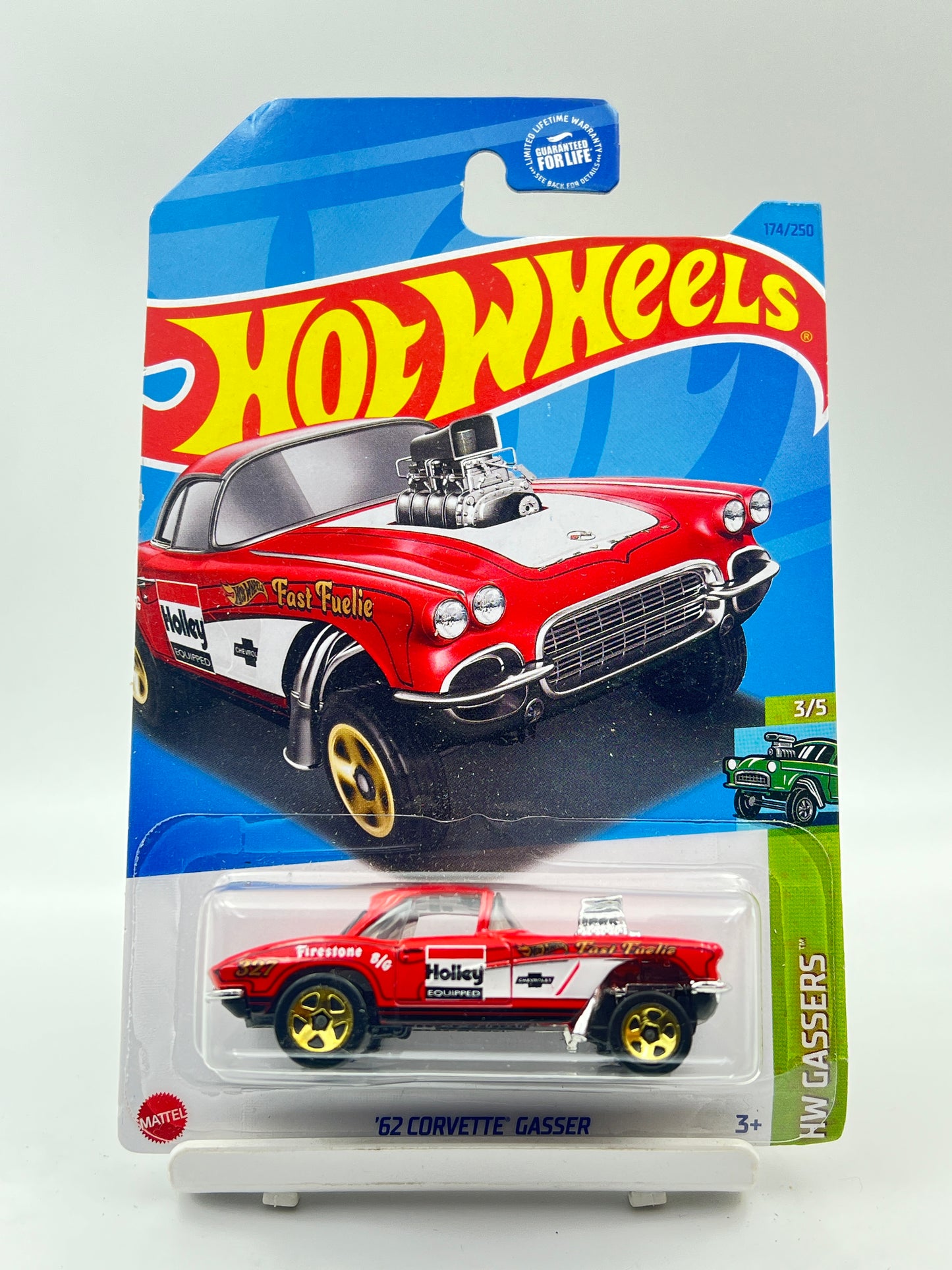 IMPORTED - HOT WHEELS - 62 CORVETTE GASSER - 7A