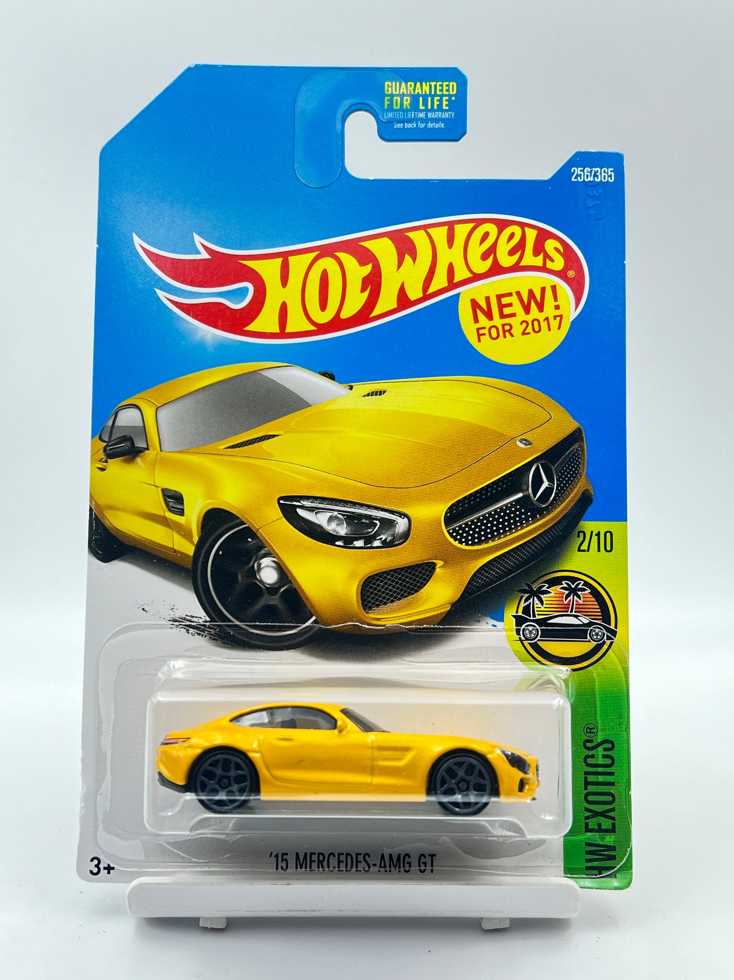 IMPORTED - HOT WHEELS - 15 MERCEDES AMG GT - YELLOW - 9C