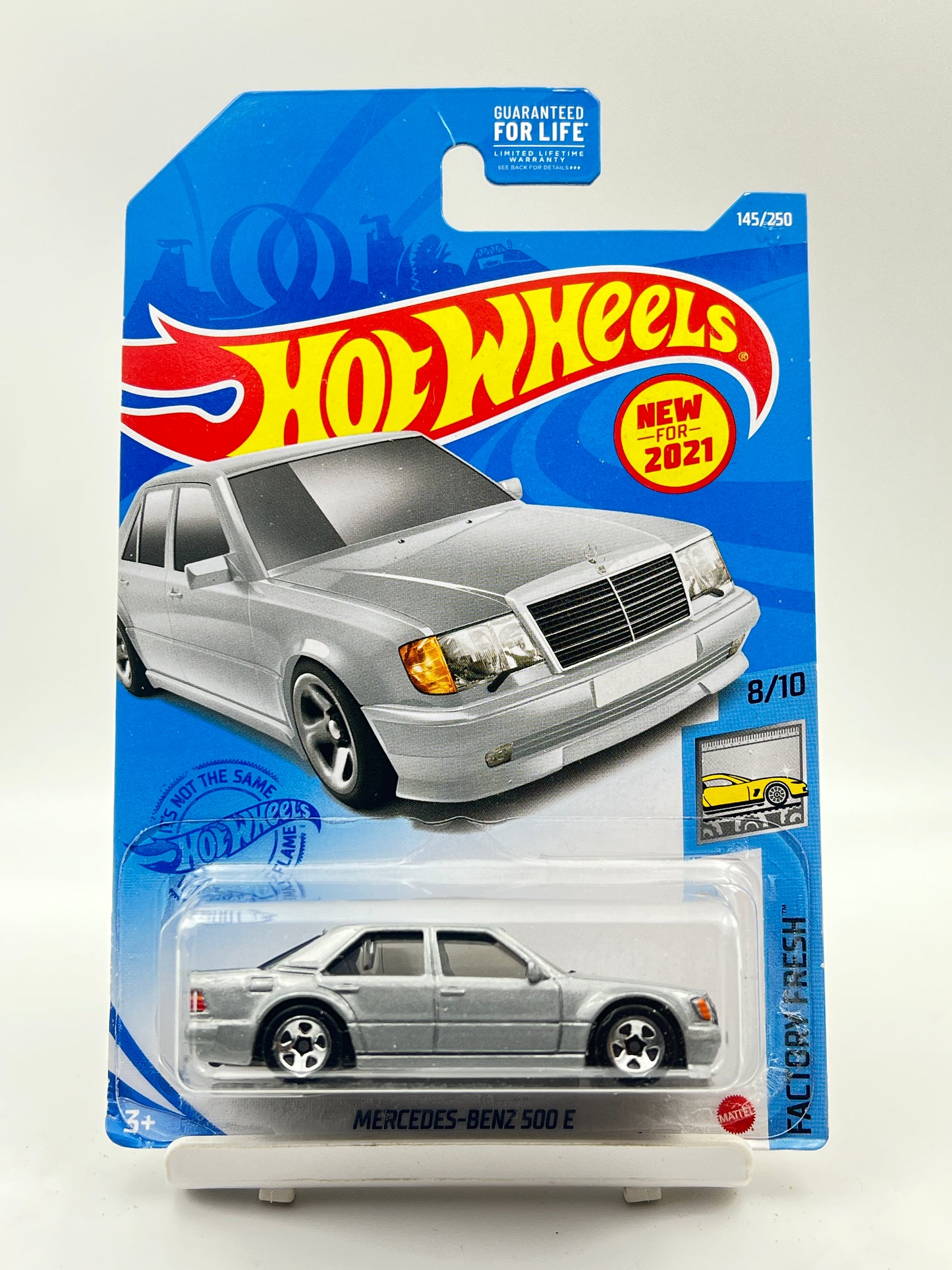IMPORTED - HOT WHEELS - MERCEDES BENZ 500 E - SILVER - 9B