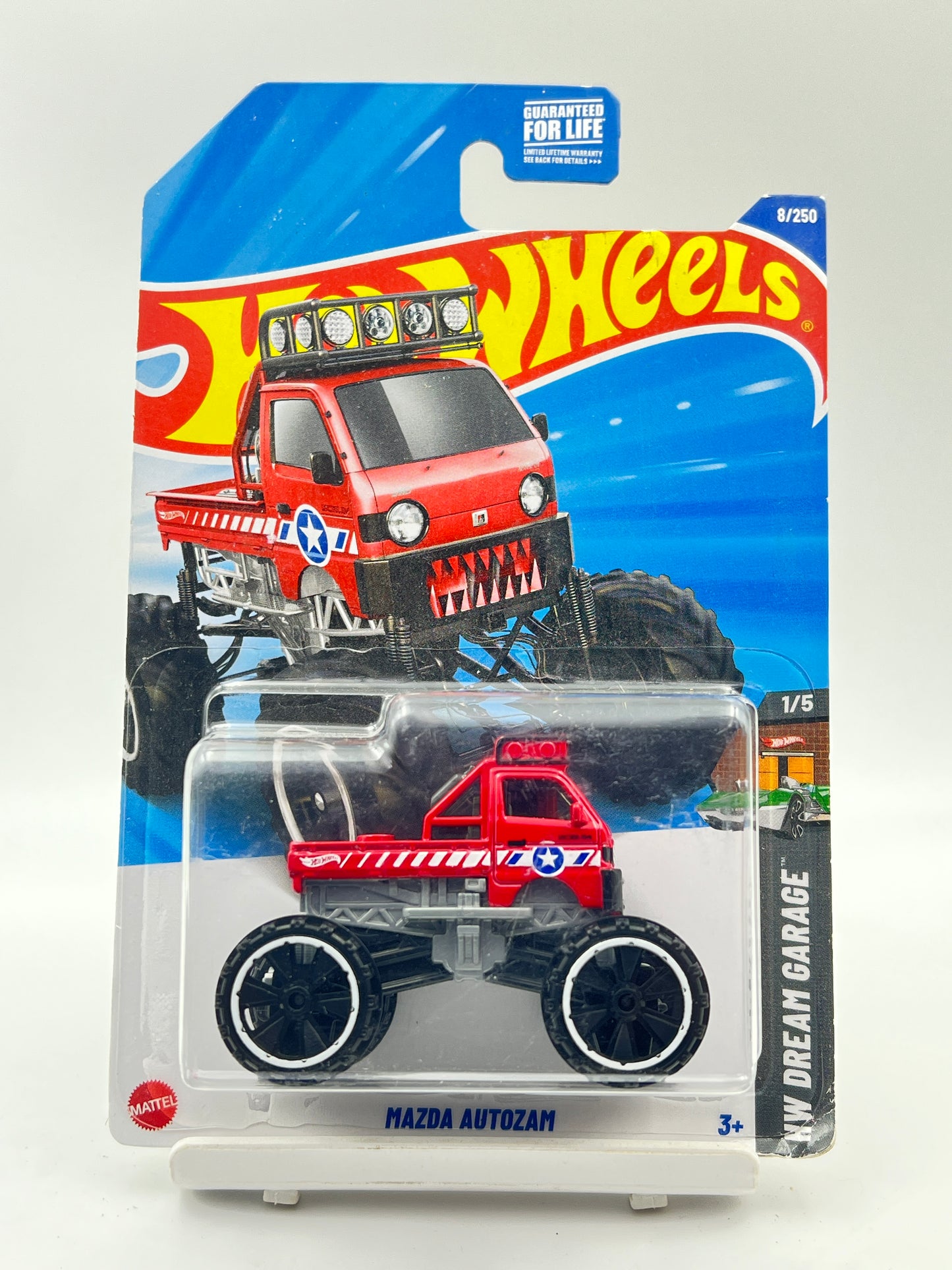 IMPORTED - HOT WHEELS - MAZDA AUTOZAM - RED - 3D