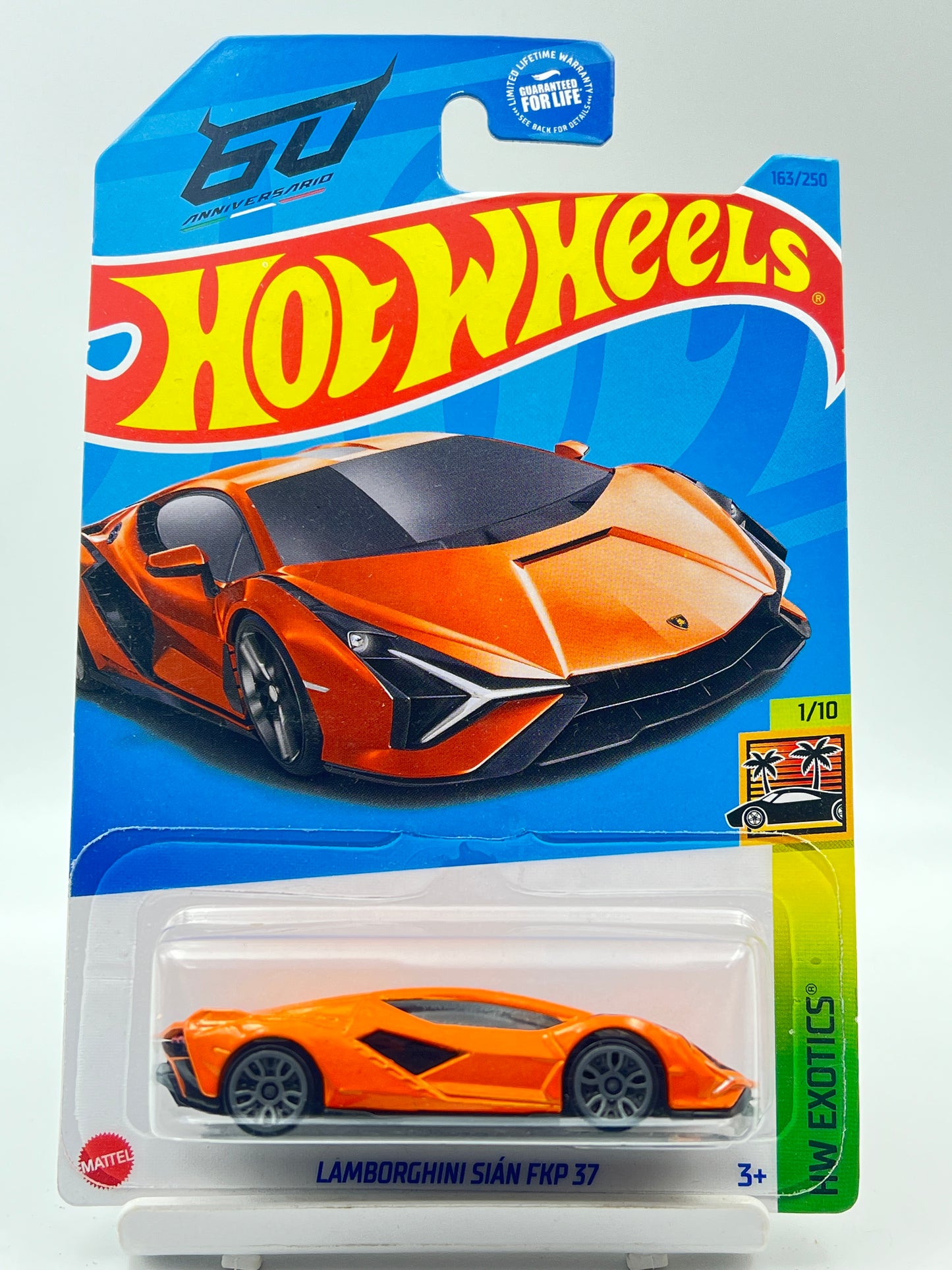 IMPORTED - HOT WHEELS - LAMBORGHINI SIAN FKP 37 - ORANGE - 1H