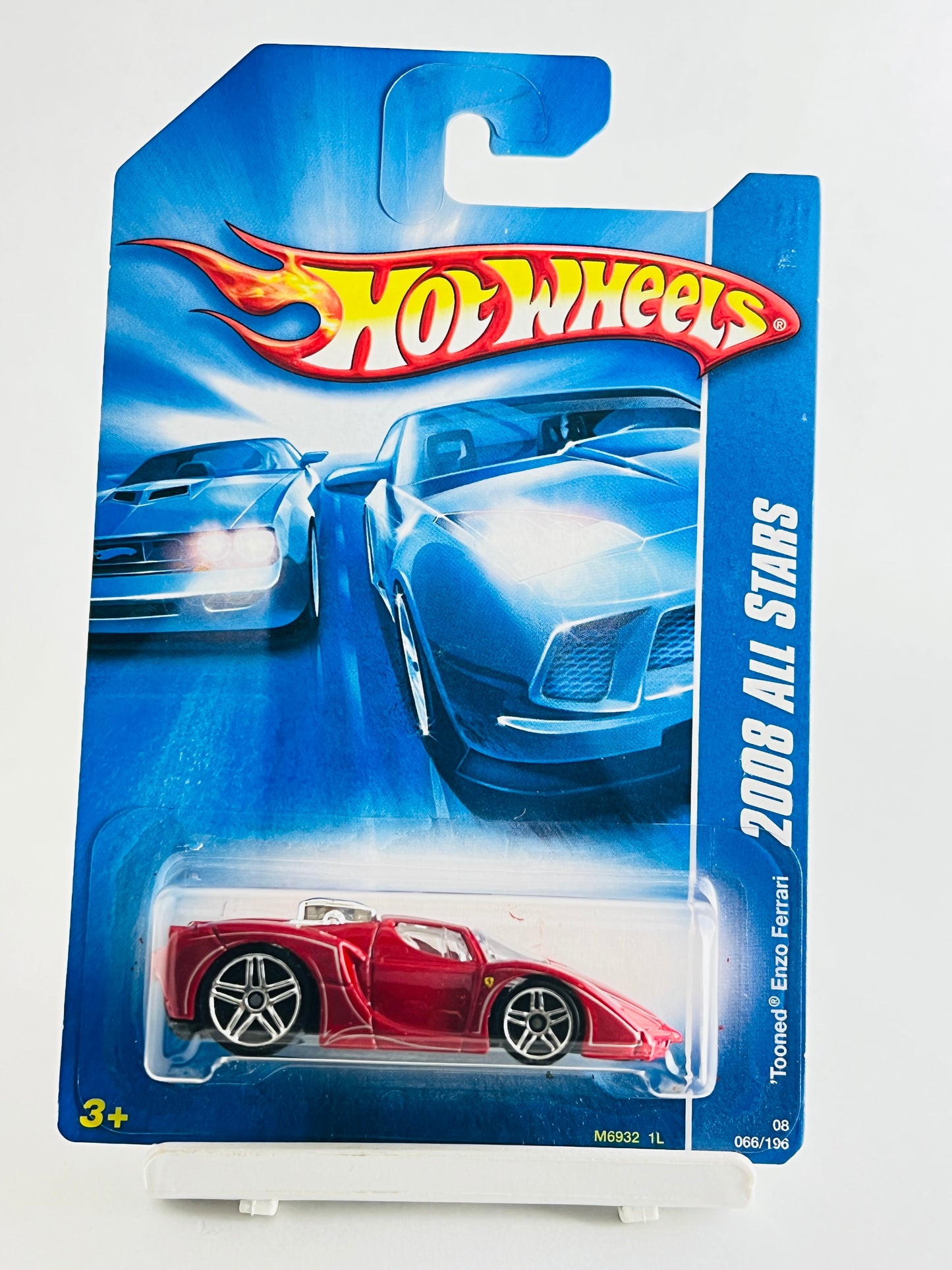 2008 ALL STARS - FERRARI - TOONED ENZO FERRARI - ZX1 - Its Fun- Hot wheels - matchbox - diecast