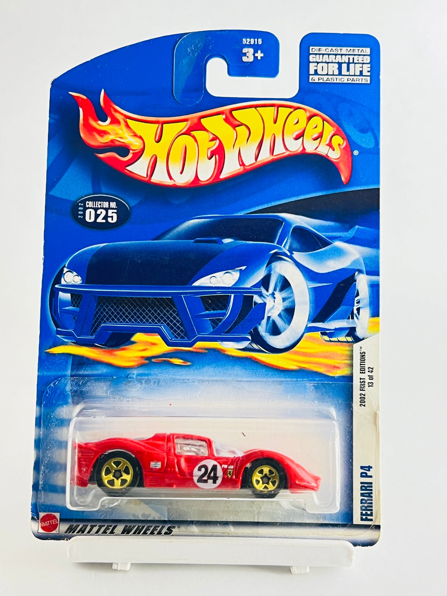 2002 FIRST EDITIONS - FERRARI P4 - ZX2 - Its Fun- Hot wheels - matchbox - diecast