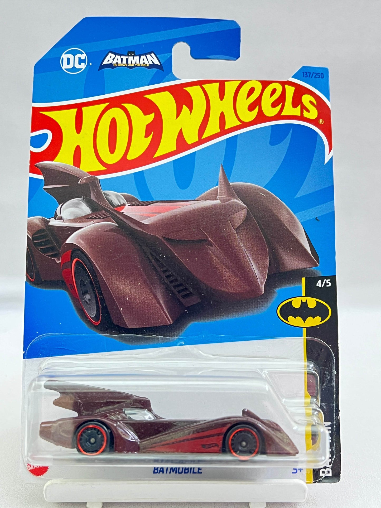HOT WHEELS - BATMOBILE - MAROON - 2C - Its Fun