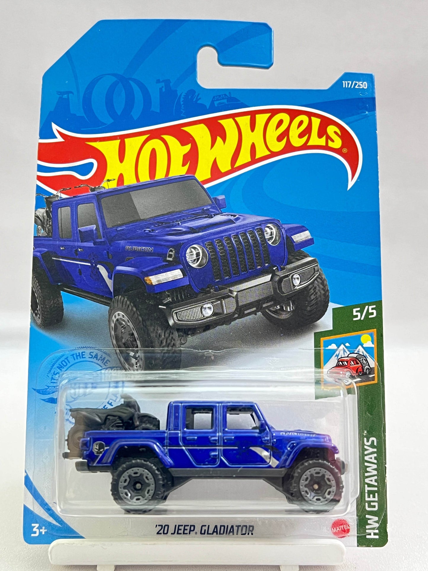HOT WHEELS - 20 JEEP GLADIATOR - BLUE - 1B - Its Fun