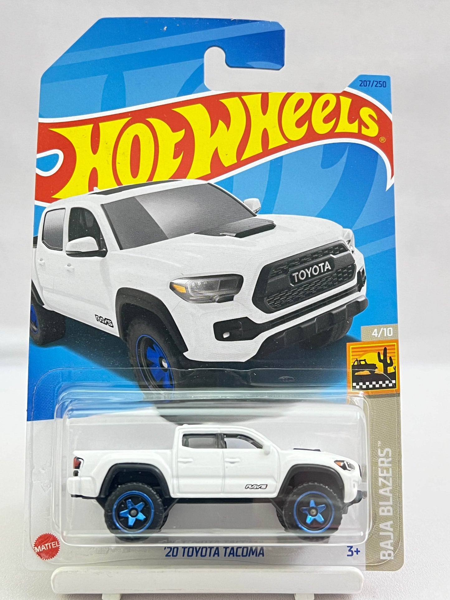 HOT WHEELS - 20 TOYOTA TACOME - WHITE - 1B - Its Fun