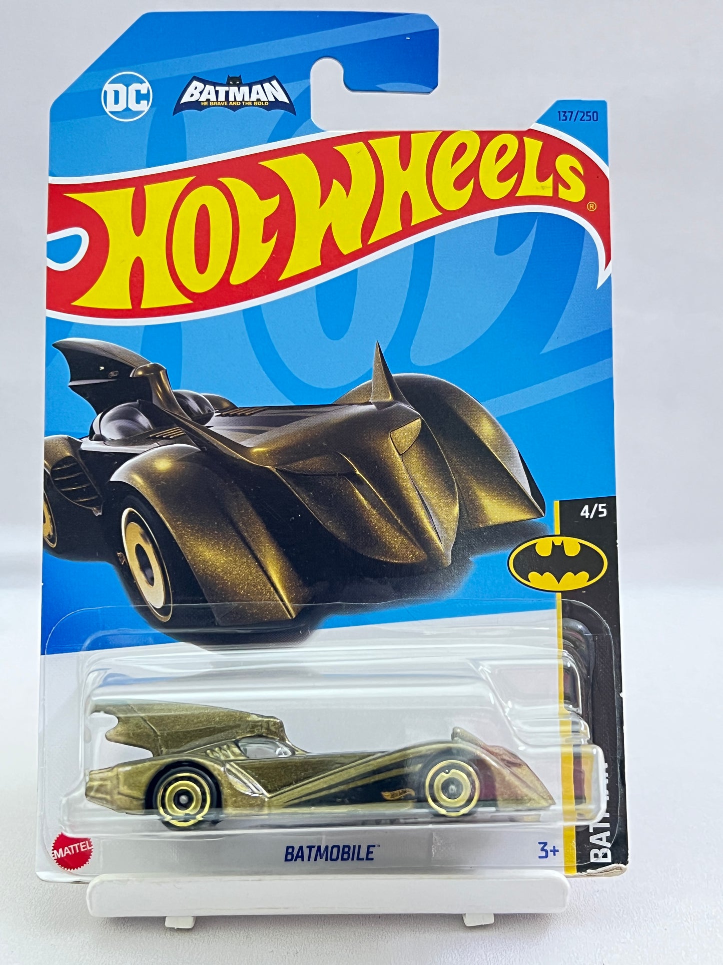 HOT WHEELS - BATMOBILE - METTALIC GOLD - 1C