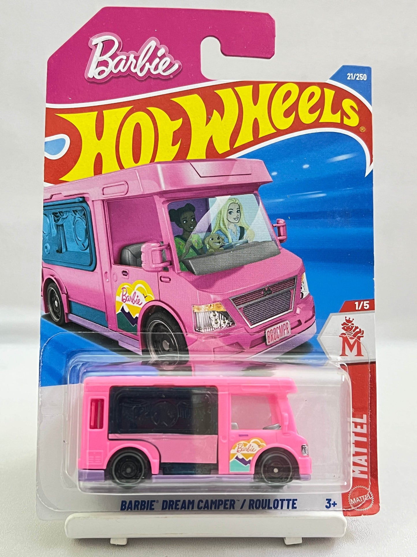HOT WHEELS - BATBIE DREAM CAMPER - MOVING PARTS - 6D - Its Fun