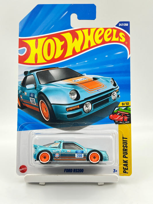 SUPER TREASURE HUNT - HOT WHEELS - FORD RS200